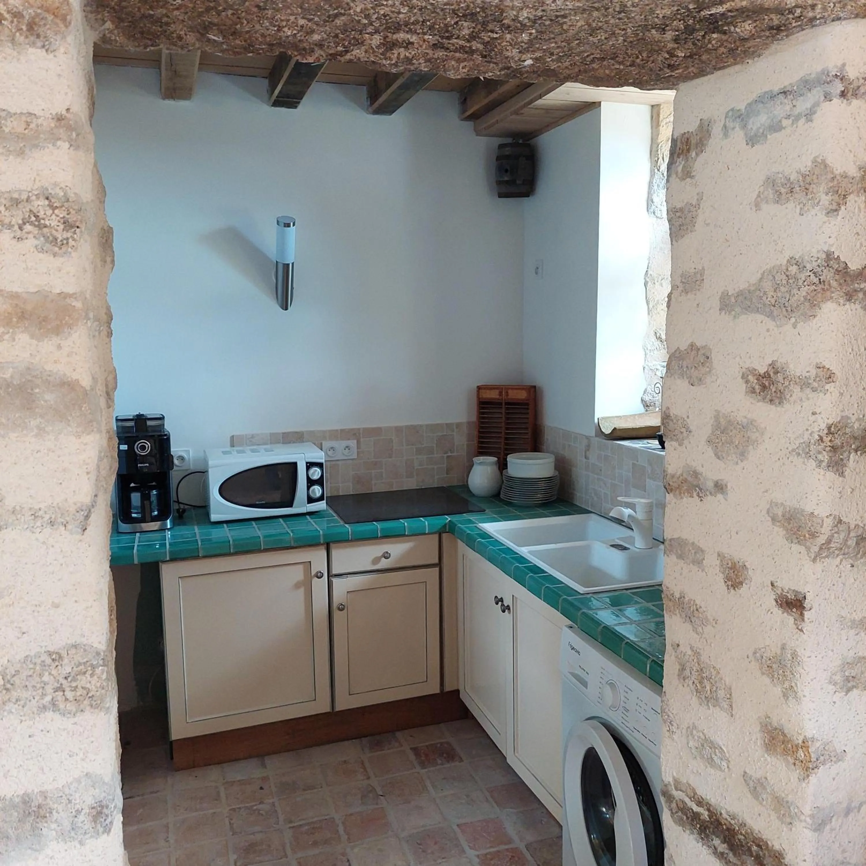 stove in Manoir de la Chapelle