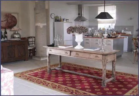 Decorative detail in Manoir de la Chapelle