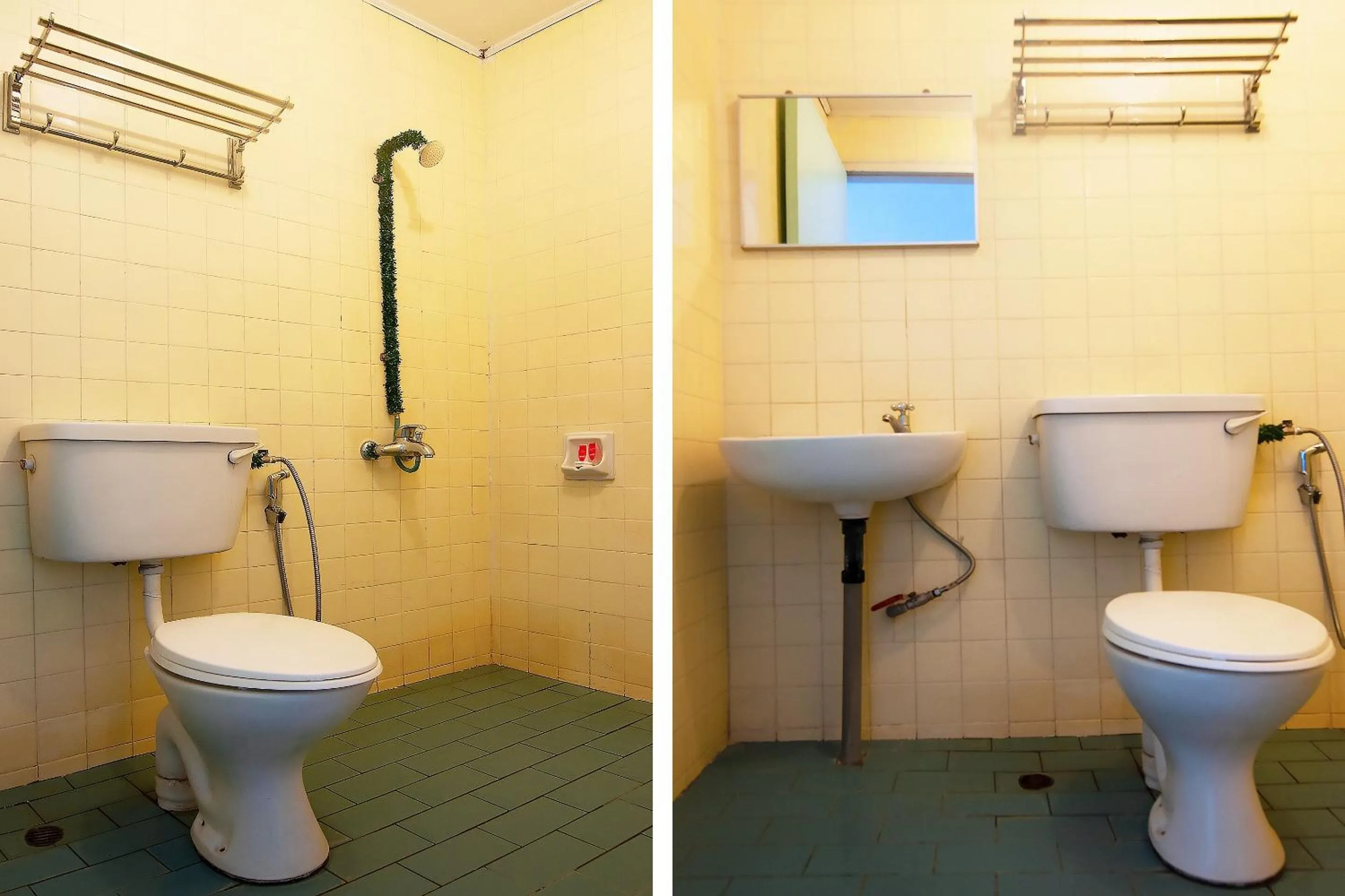 Bathroom in OYO 89577 Kristal Hotel