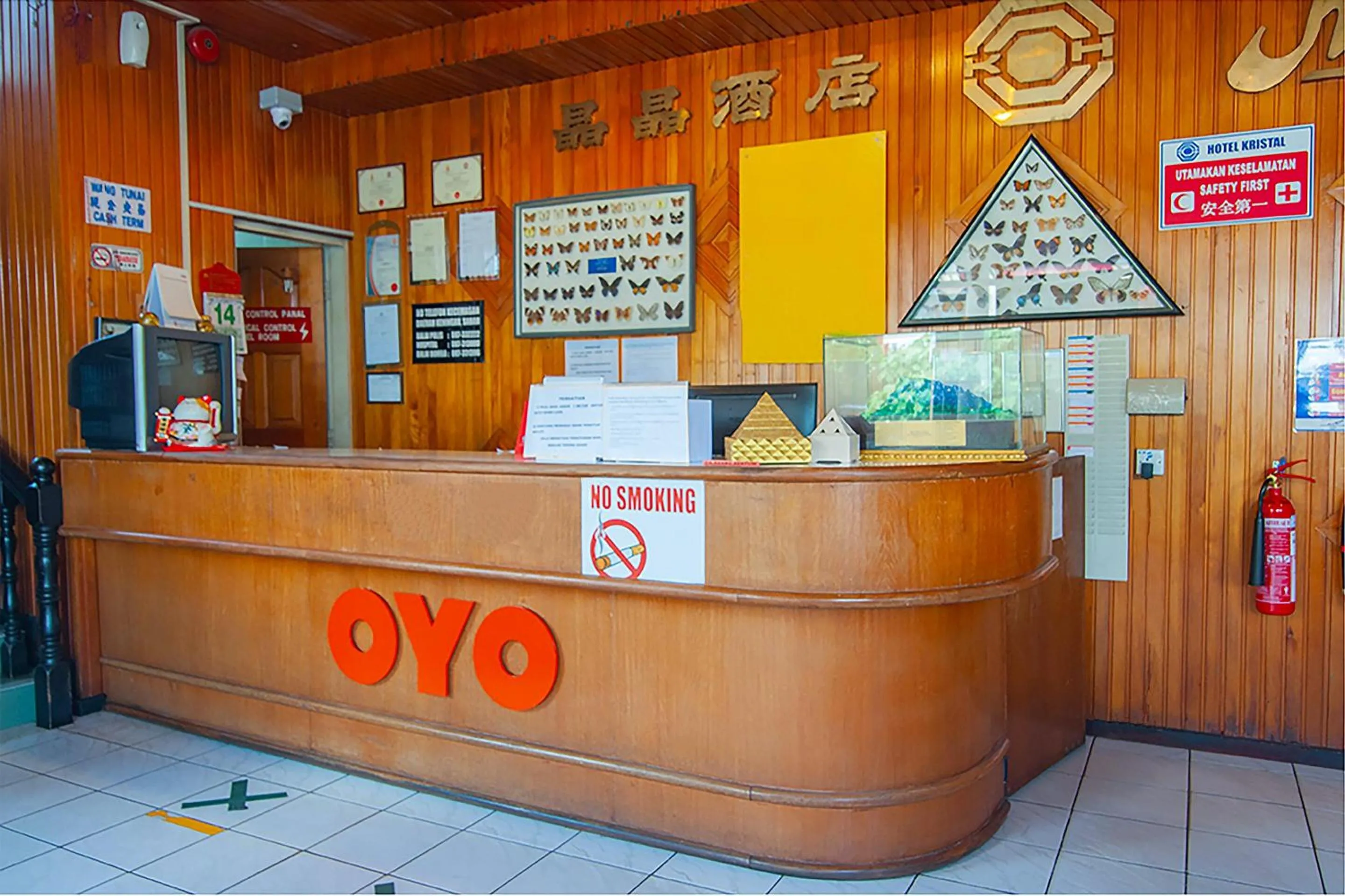 Lobby or reception, Lobby/Reception in OYO 89577 Kristal Hotel