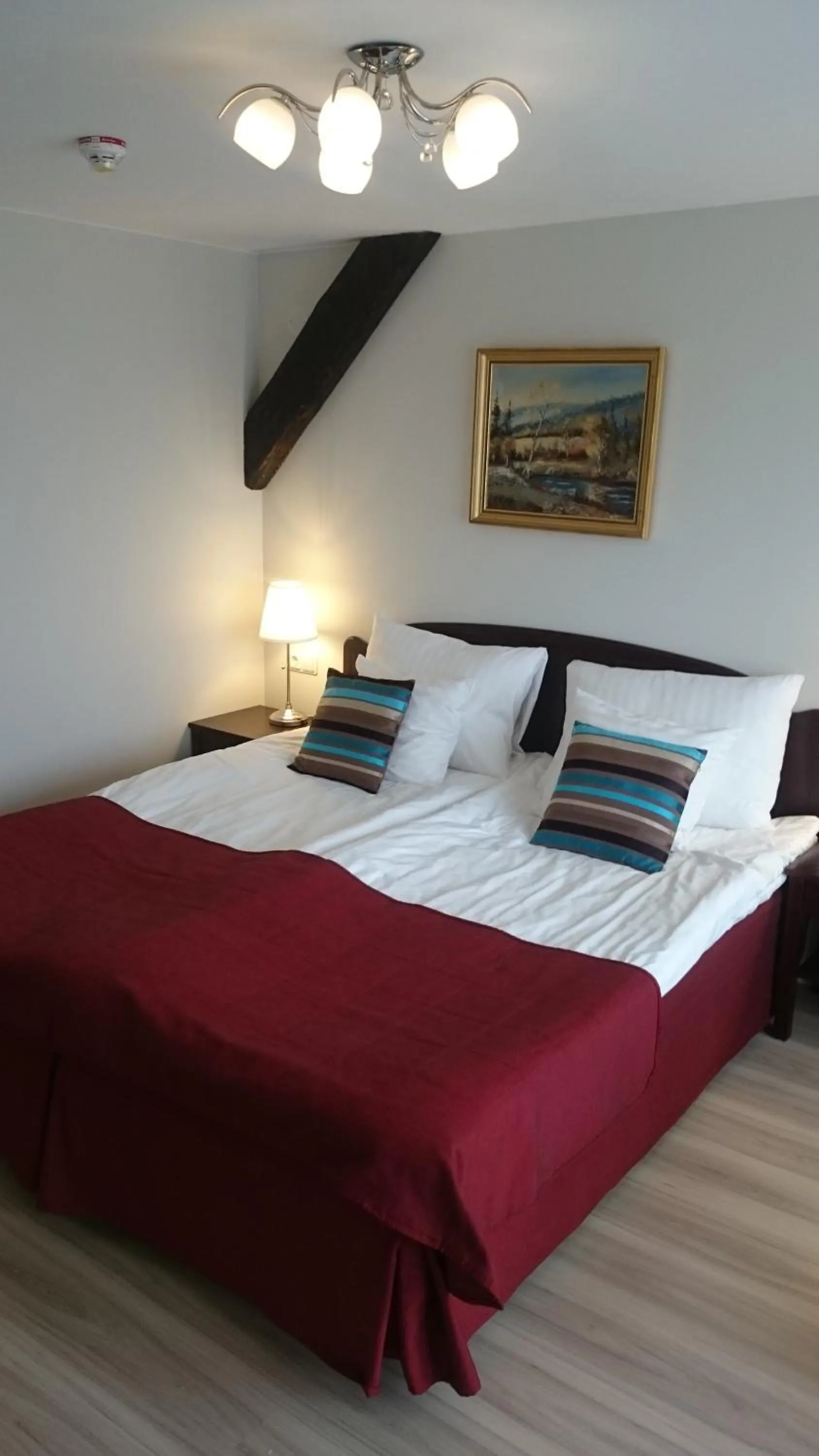 Bed in Vejby Strand Hotel