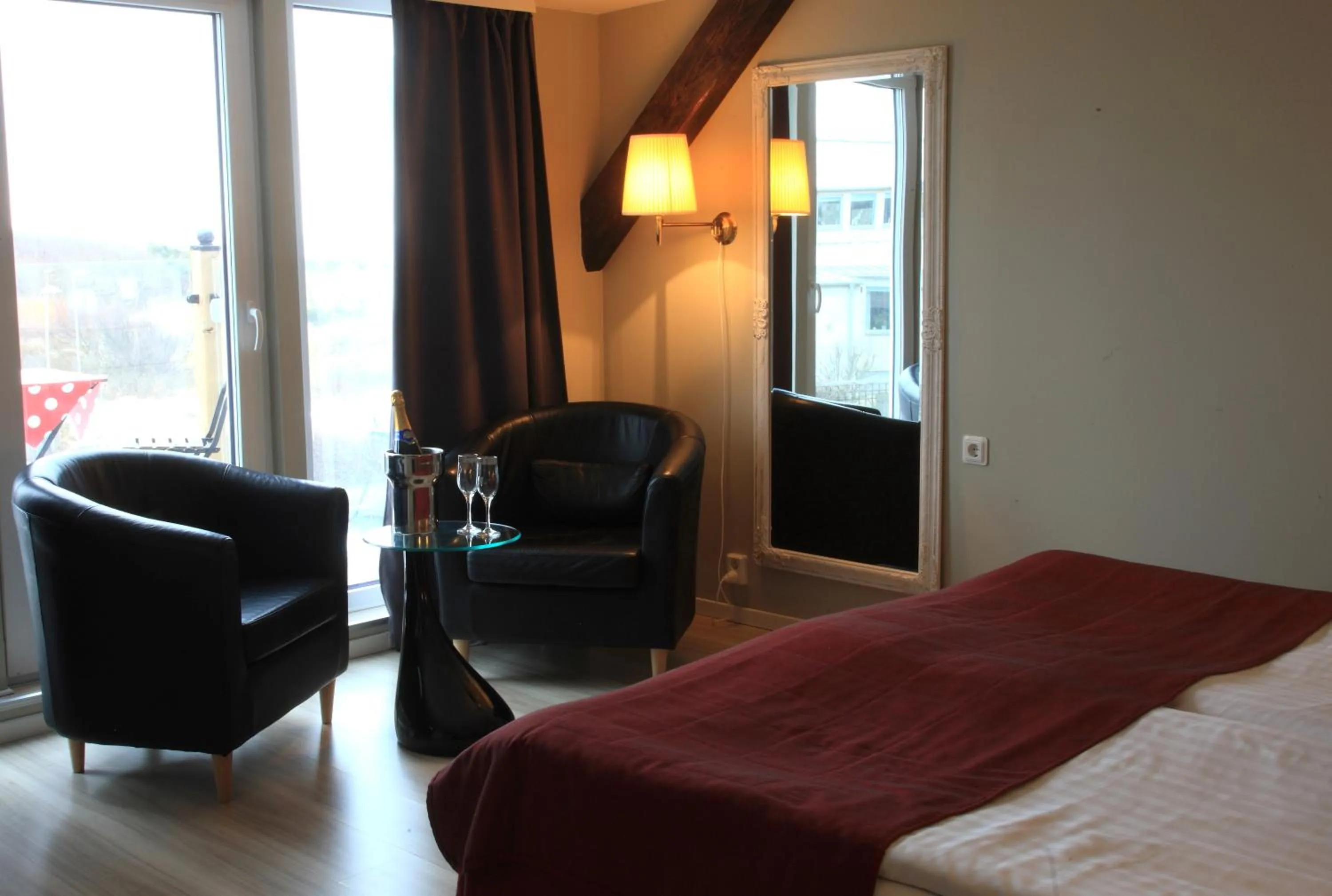 Seating area in Vejby Strand Hotel