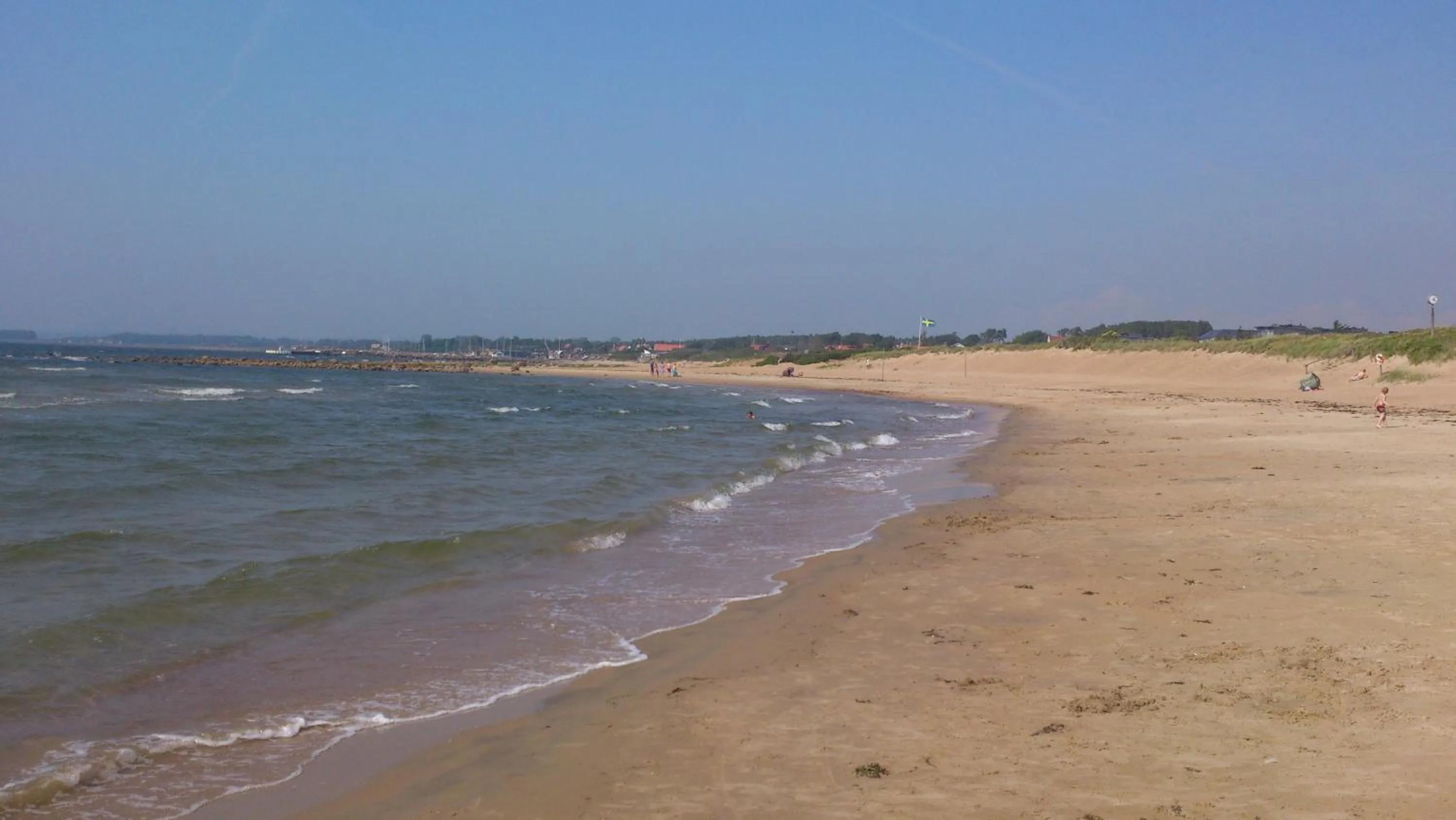 Beach in Vejby Strand Hotel