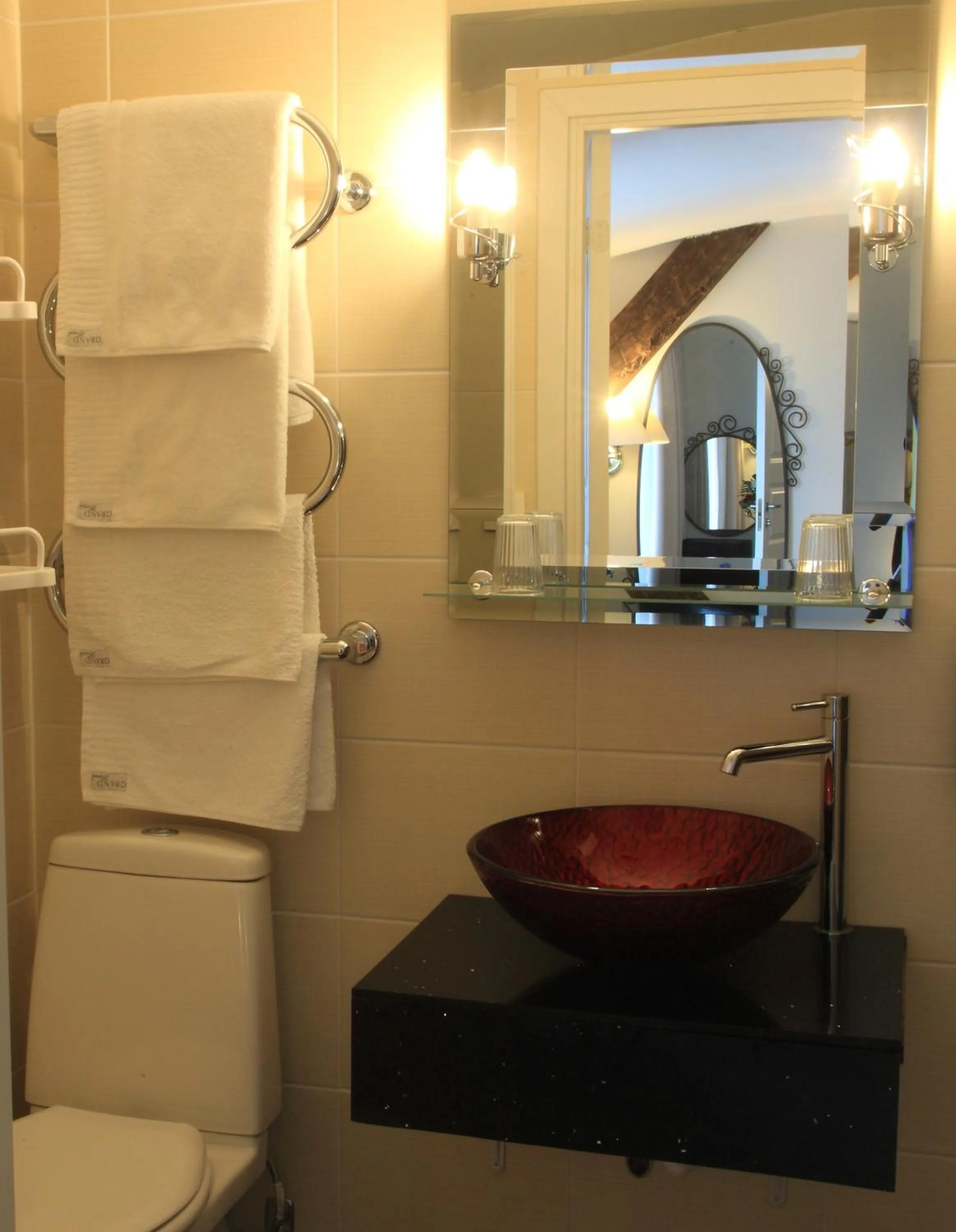 Bathroom in Vejby Strand Hotel