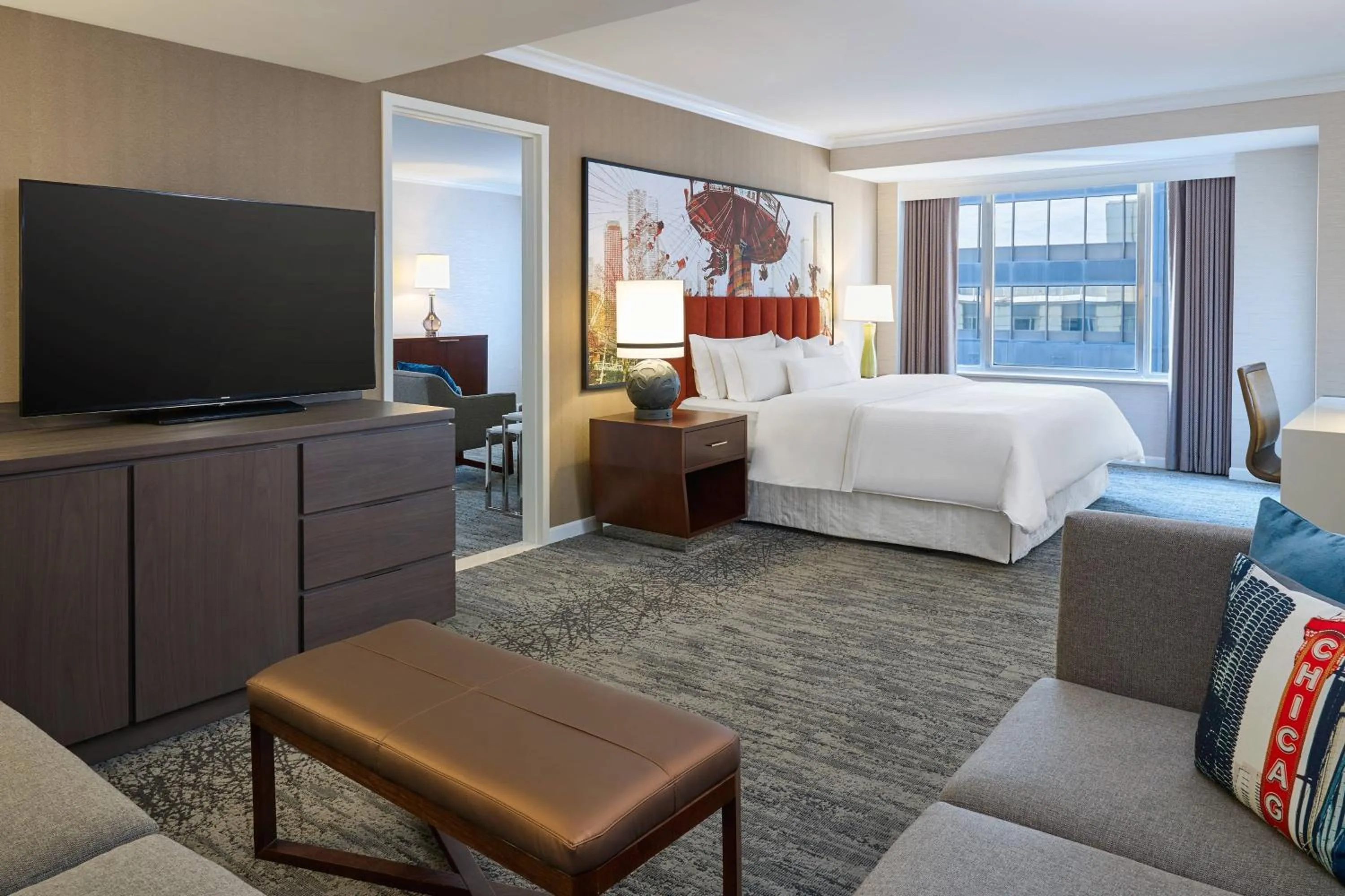 Bedroom, Bed in The Westin Michigan Avenue Chicago