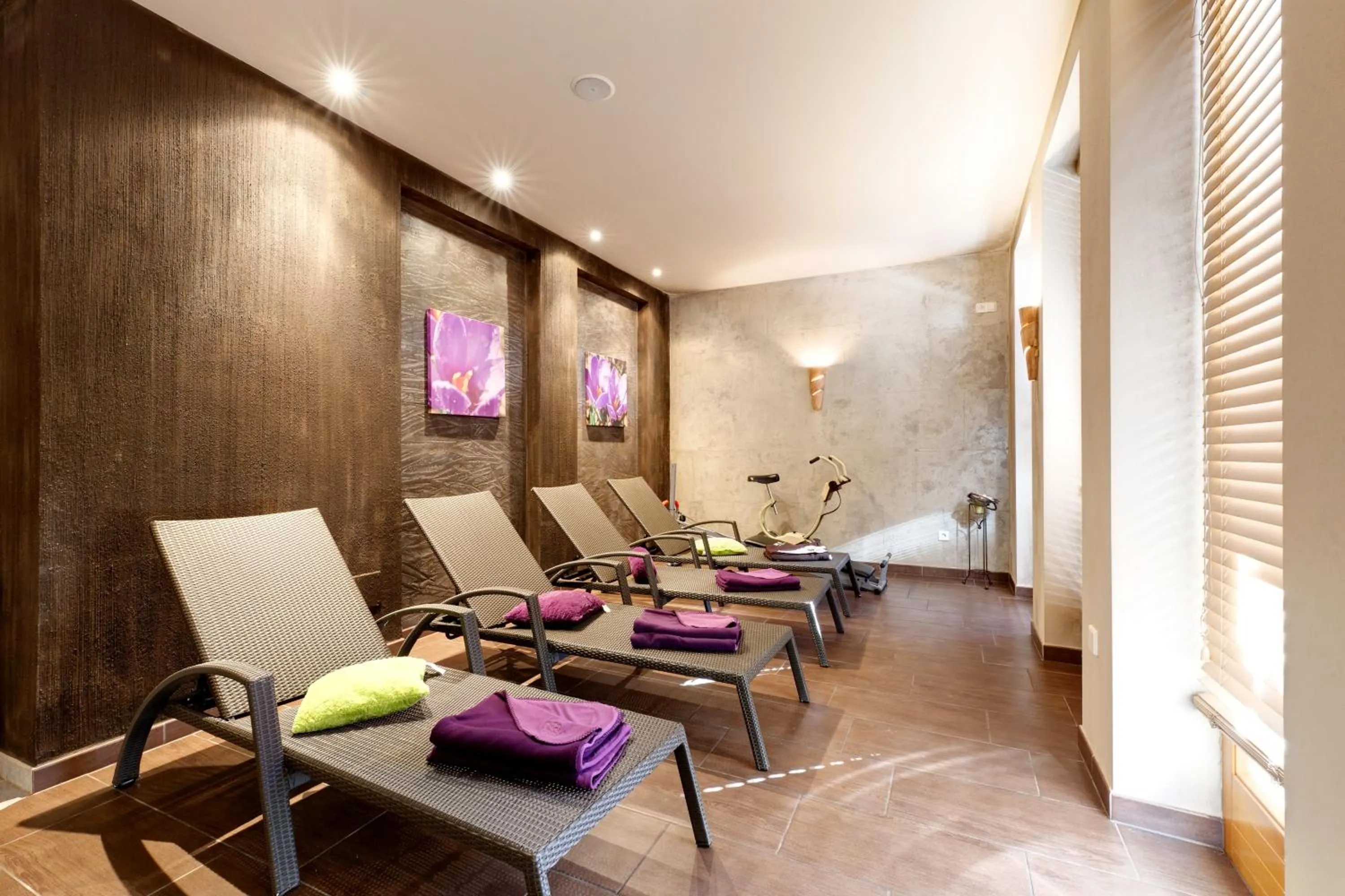 Spa and wellness centre/facilities in Hotel Pfandleralm