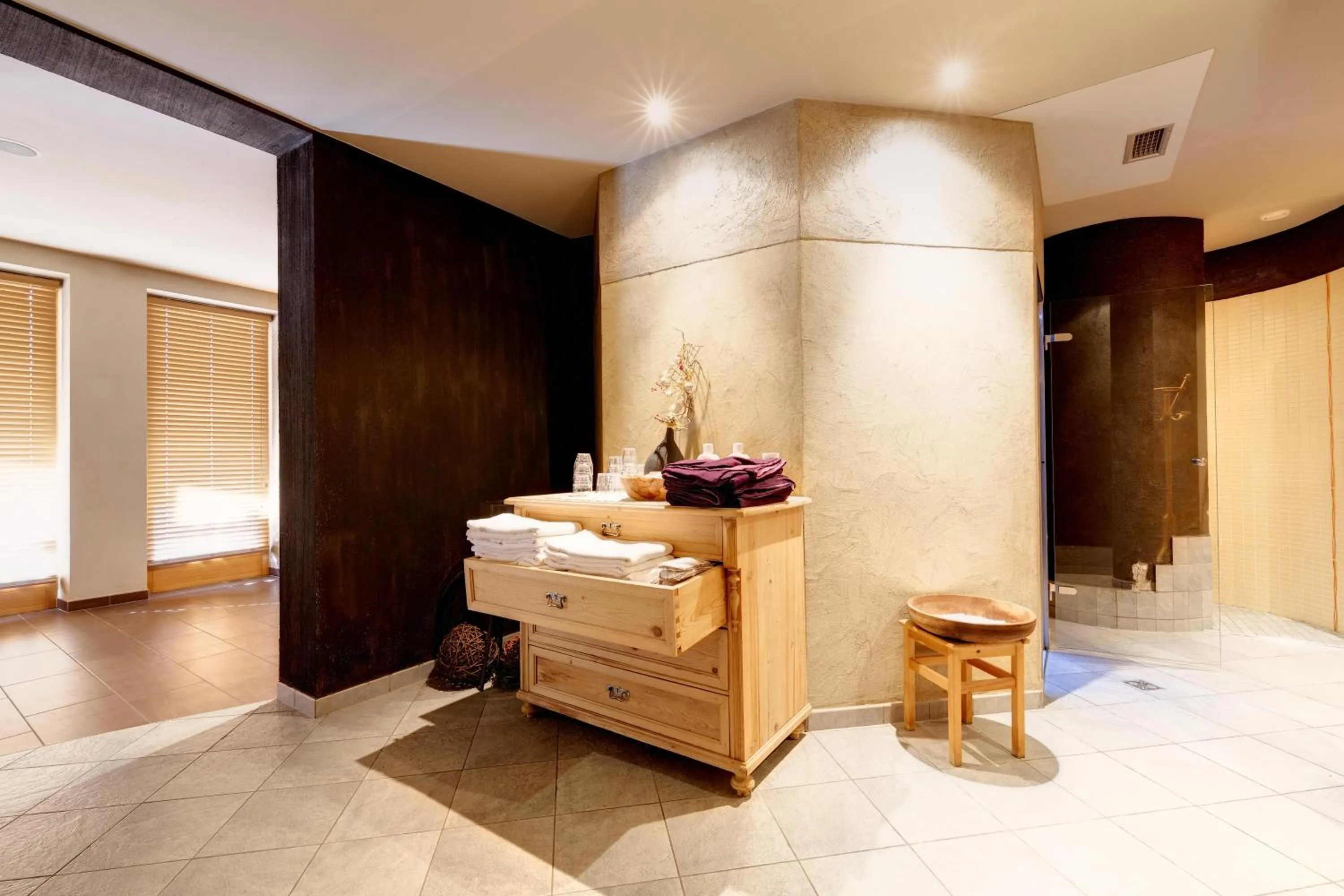 Sauna in Hotel Pfandleralm