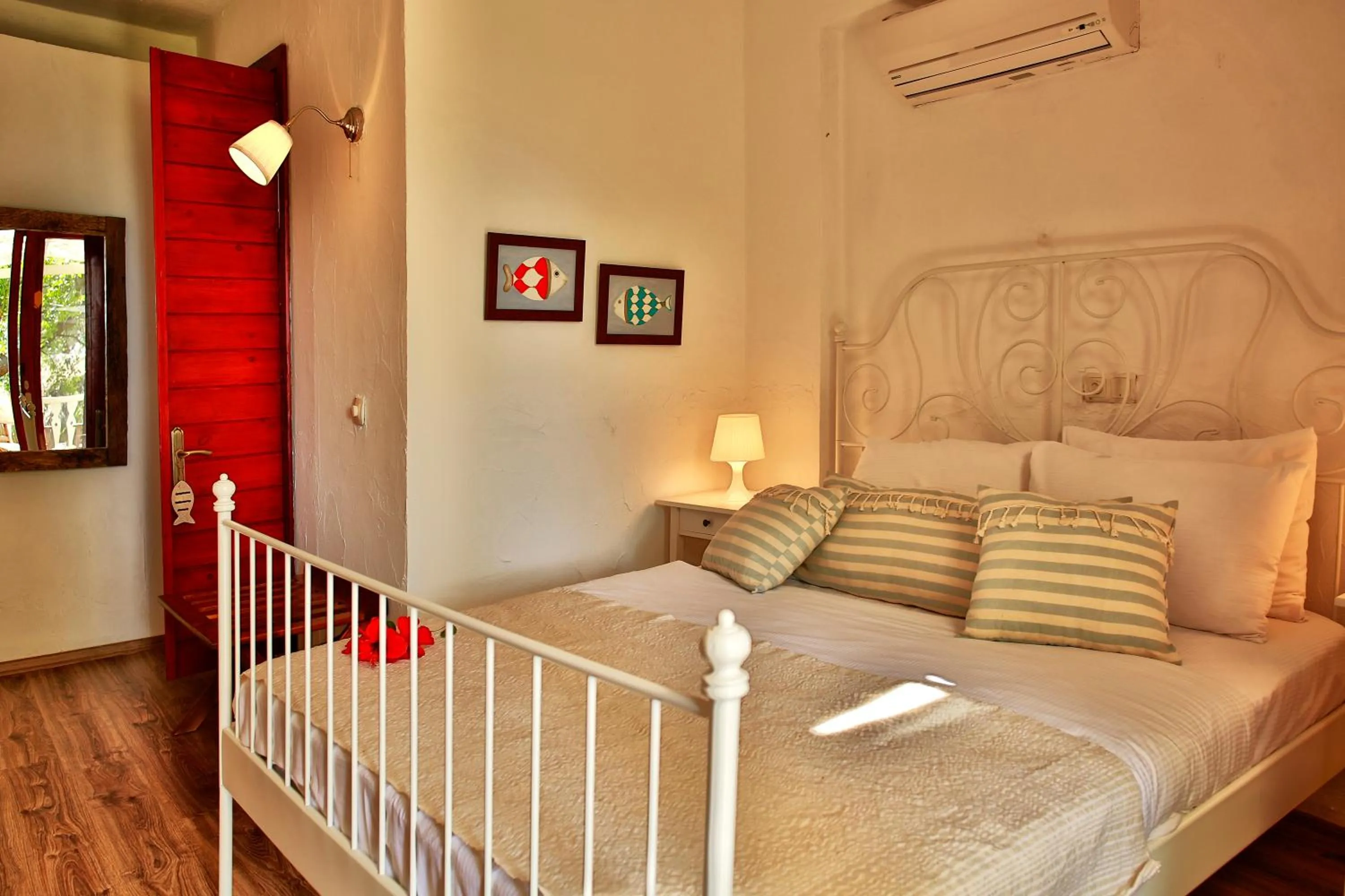 Bed in Nautical Hotel