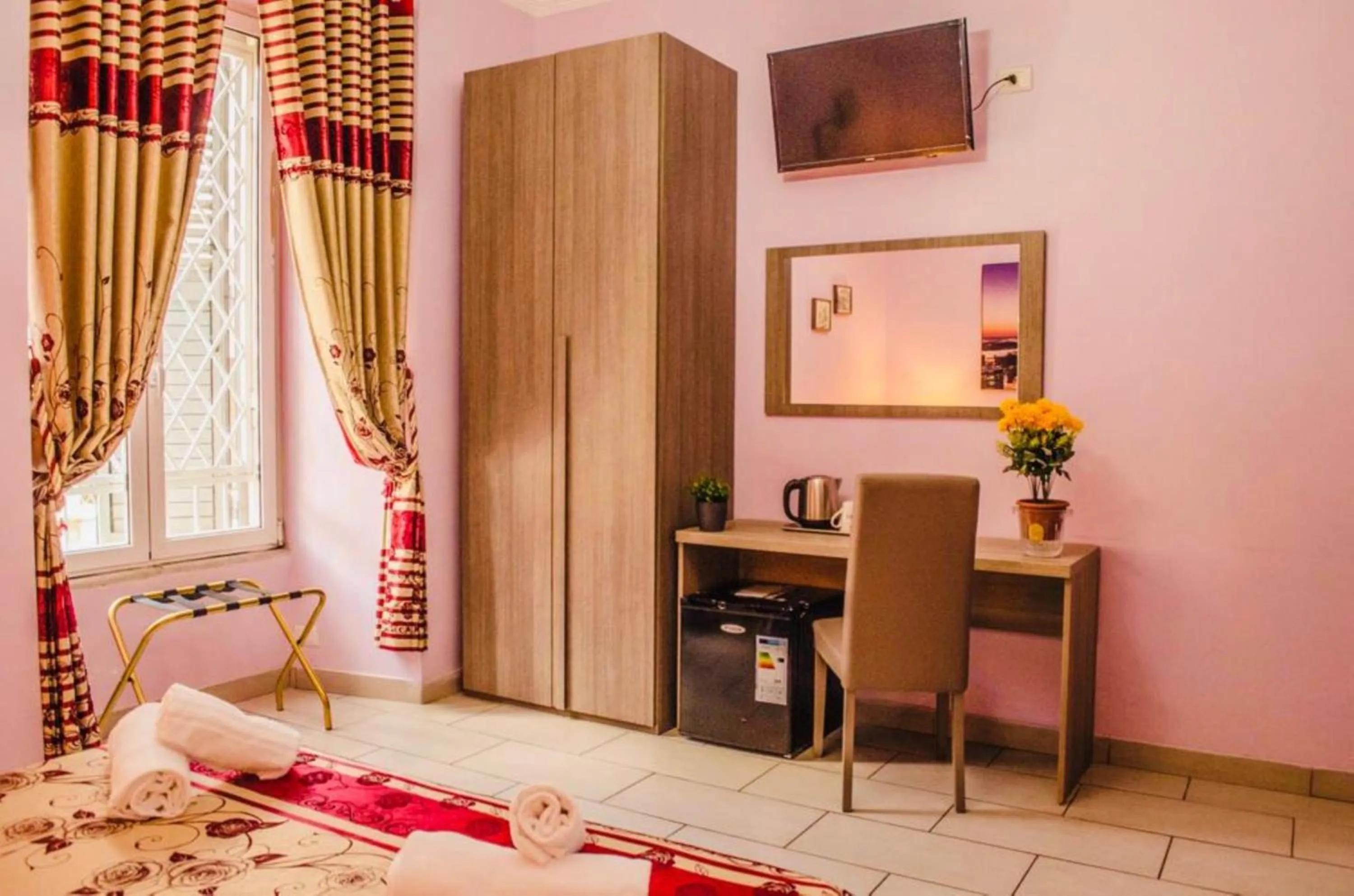 Bedroom, Bed in B&B Roma Castle Termini