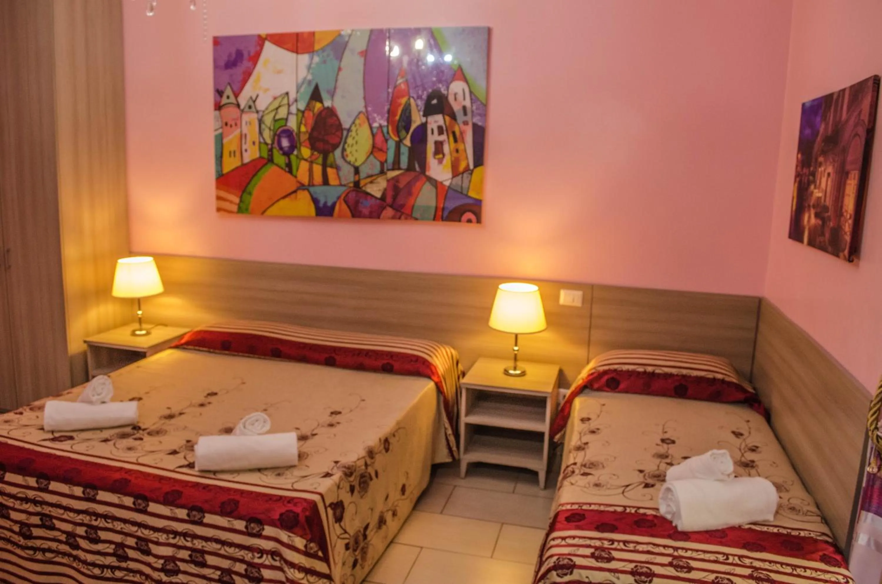 Bedroom, Bed in B&B Roma Castle Termini