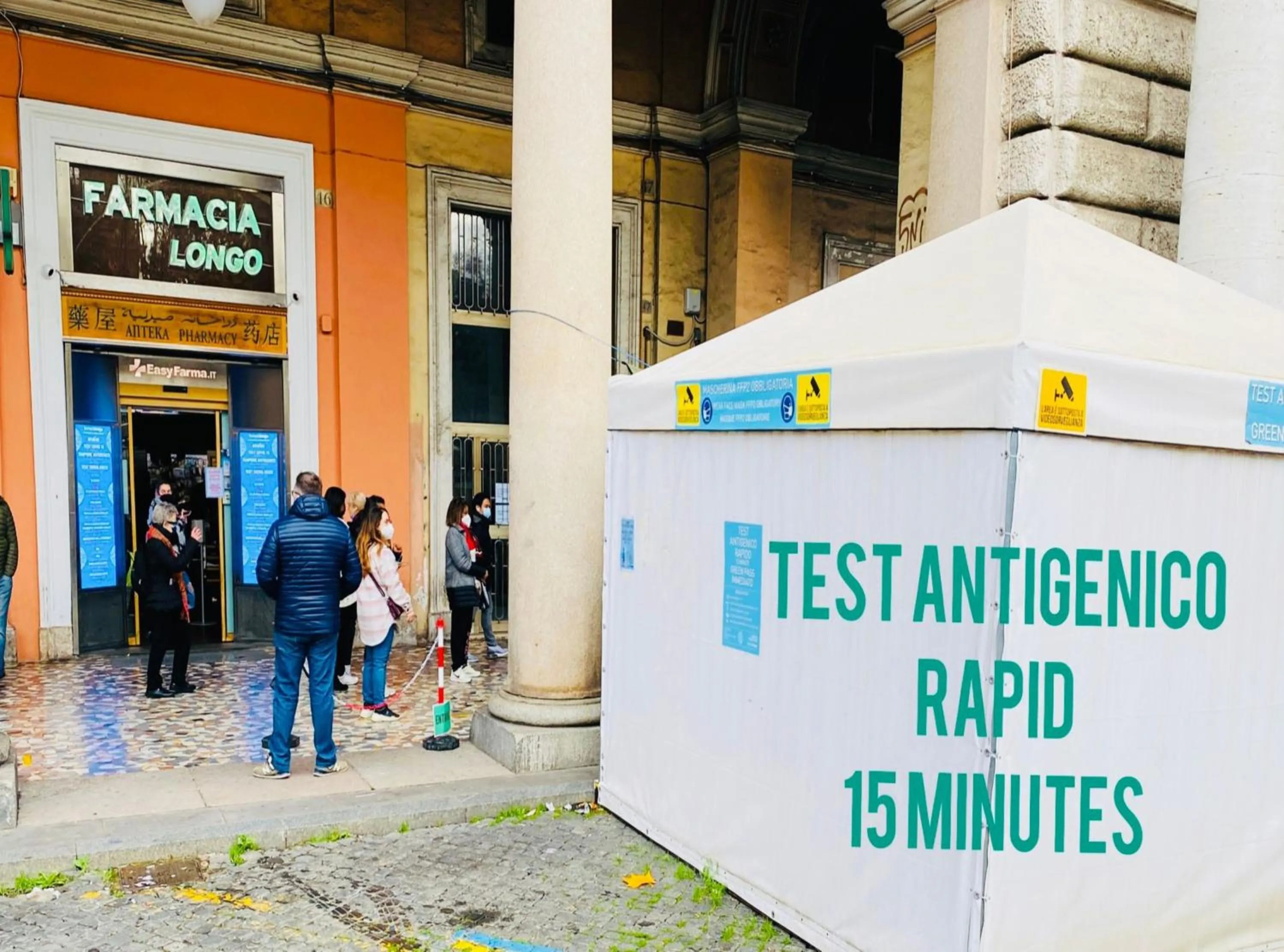 View (from property/room) in B&B Roma Castle Termini