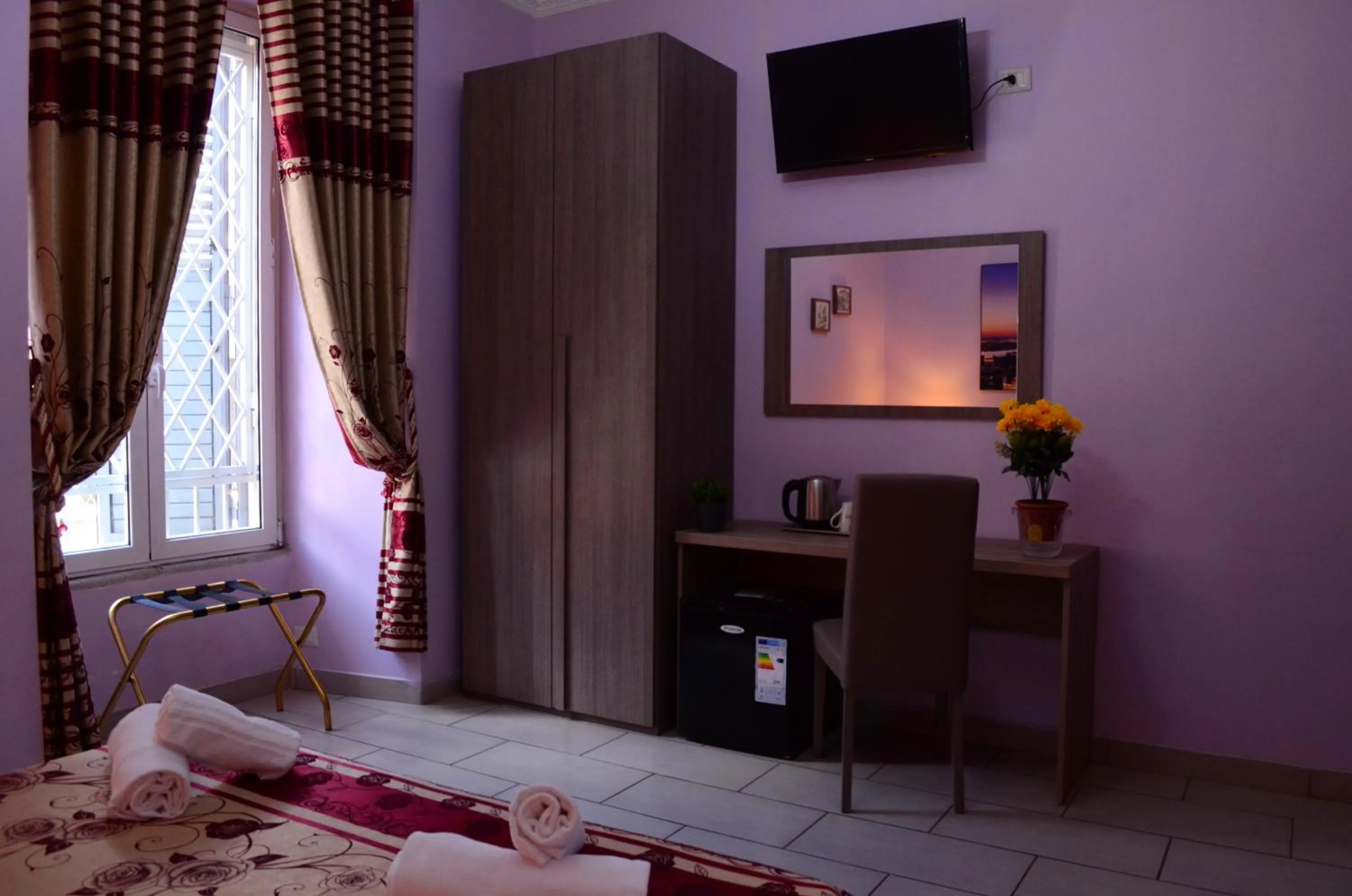 Coffee/tea facilities, Bed in B&B Roma Castle Termini