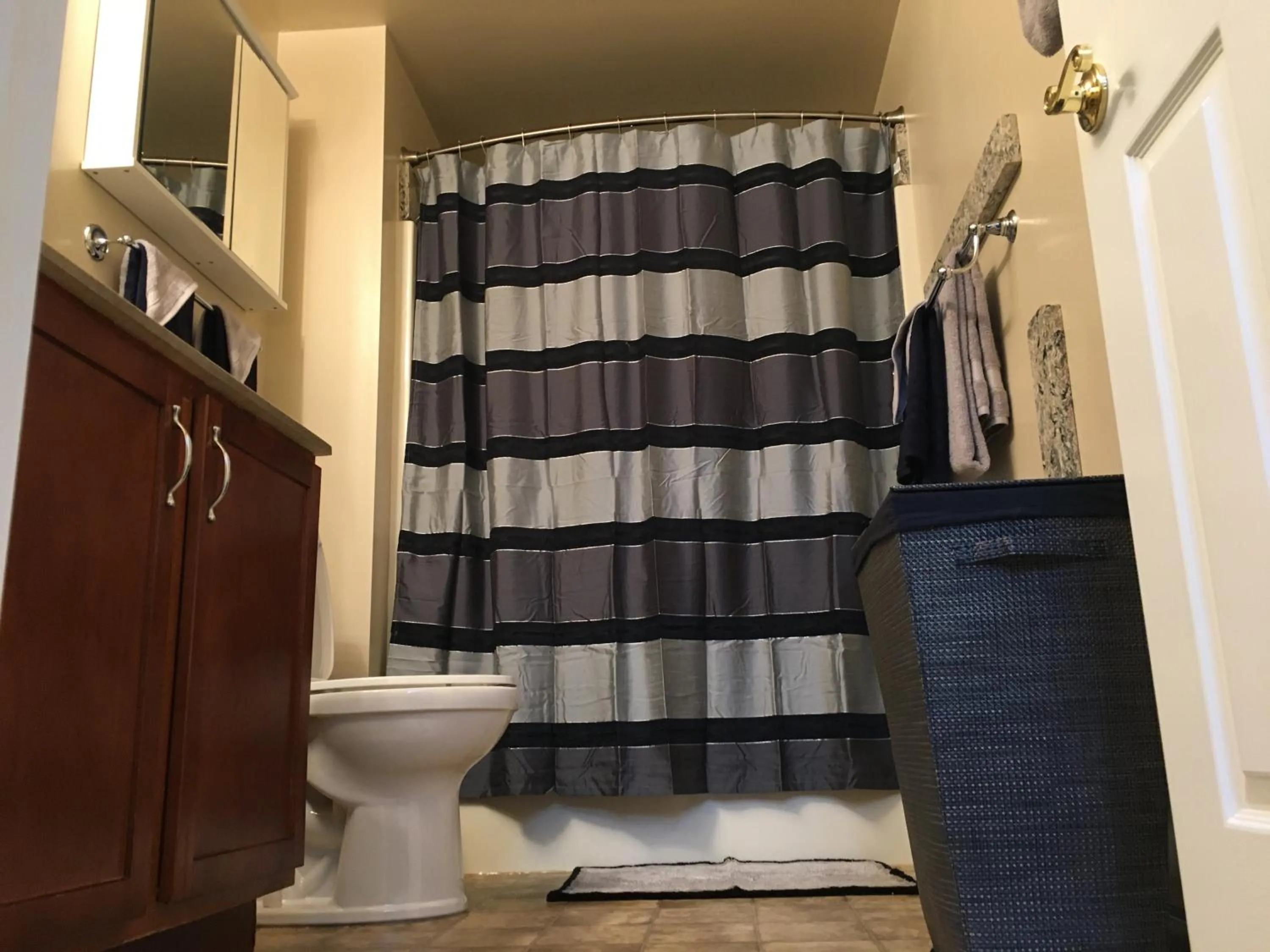 Bathroom in Your Midwest Dunes Vacation Tri-State Paradise!