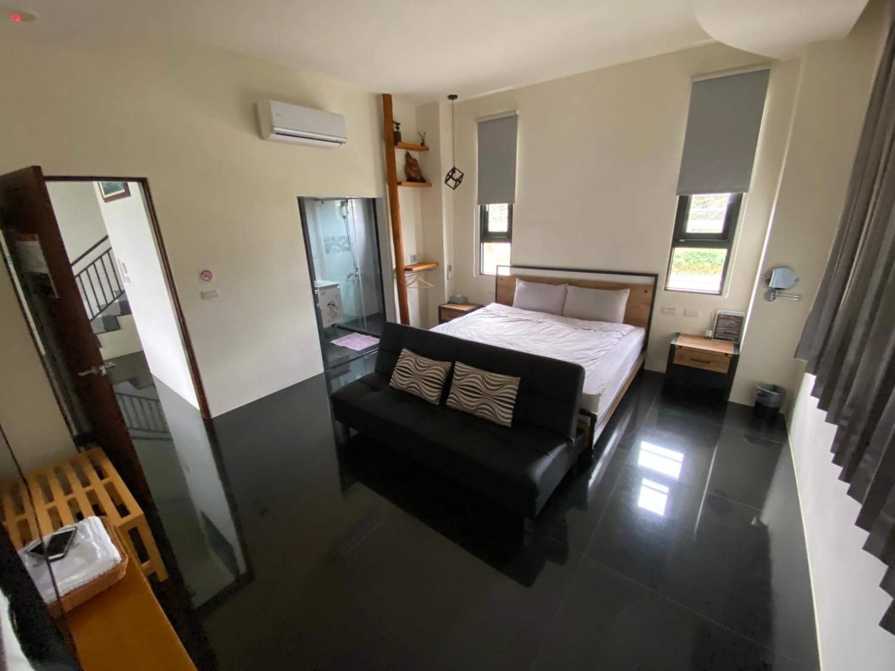 Photo of the whole room, Bed in 晨民宿 Morning Homestay