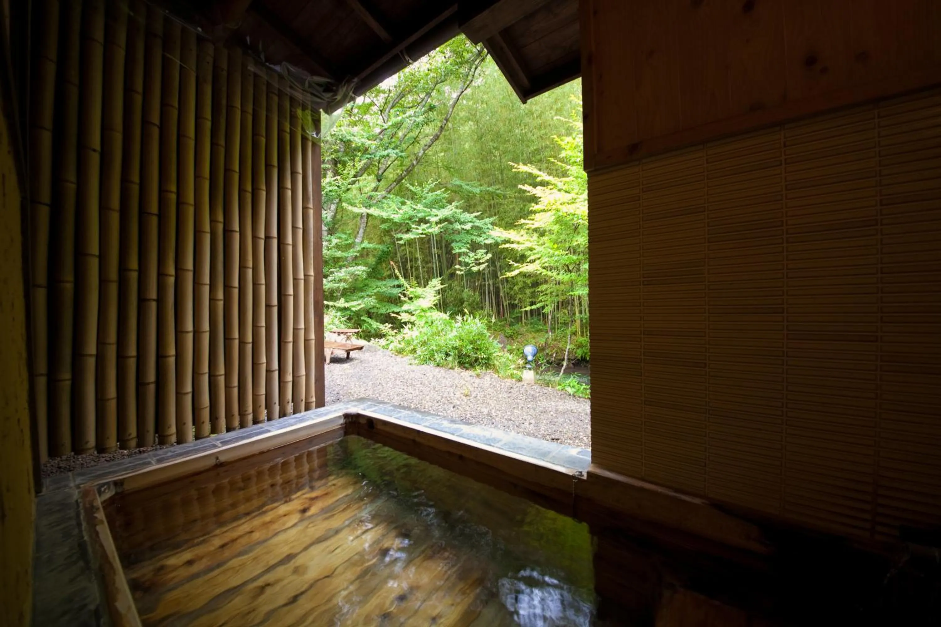 Hot Spring Bath in Yufuin Gettouan