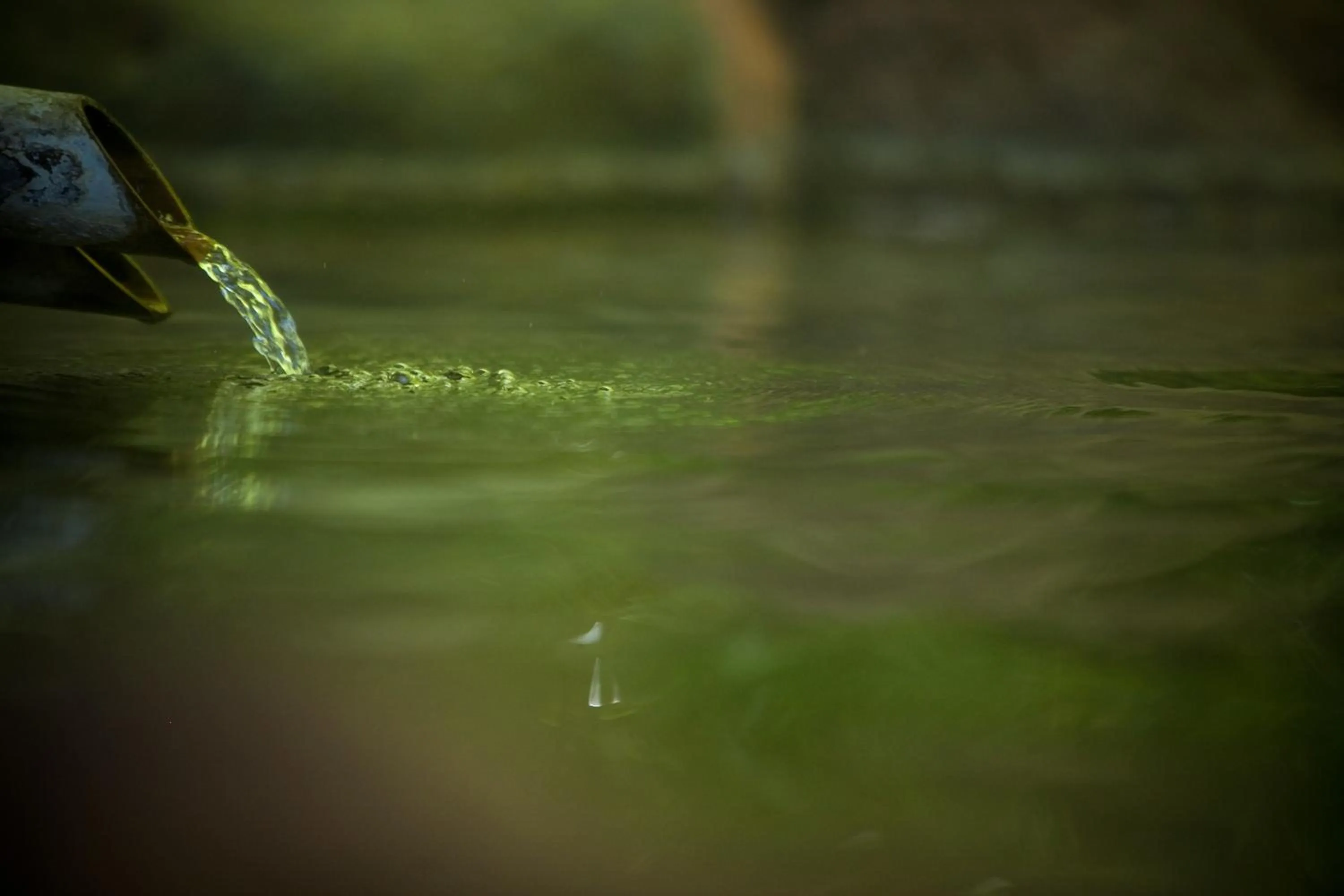 Hot Spring Bath in Yufuin Gettouan