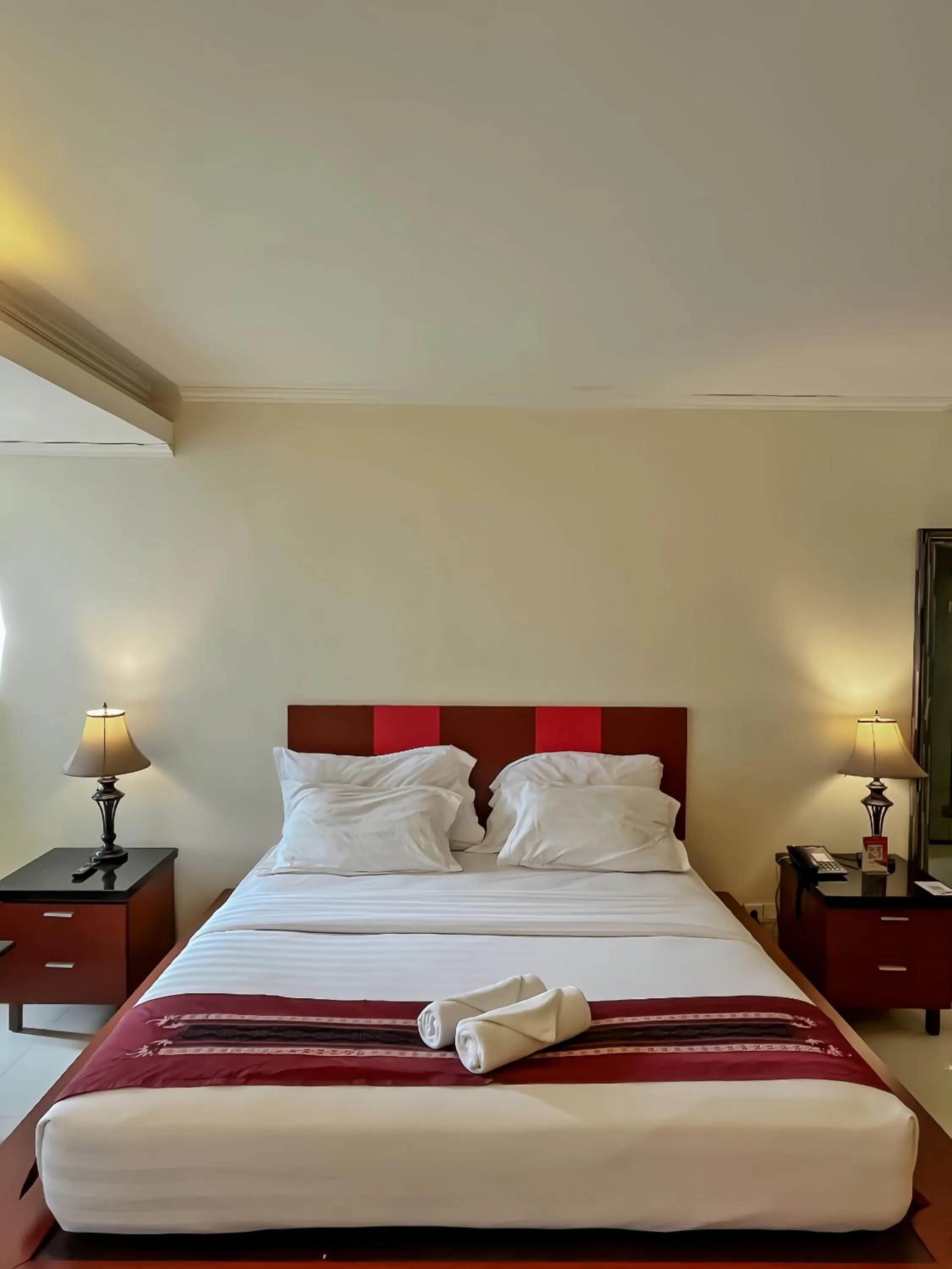 Bed in Lion Hotel & Plaza Manado