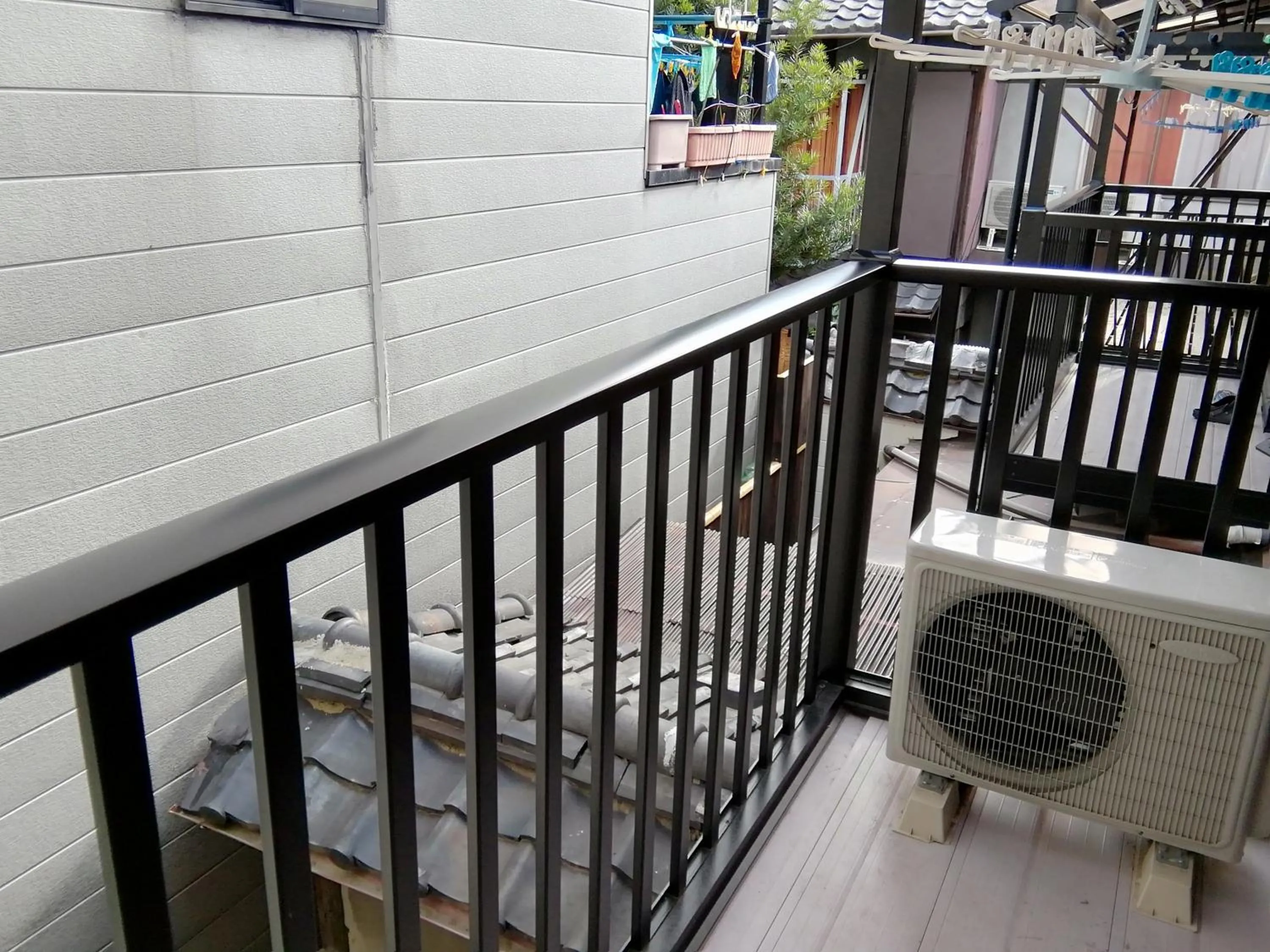 Balcony/Terrace in Kyo No Yado Nishioji inn