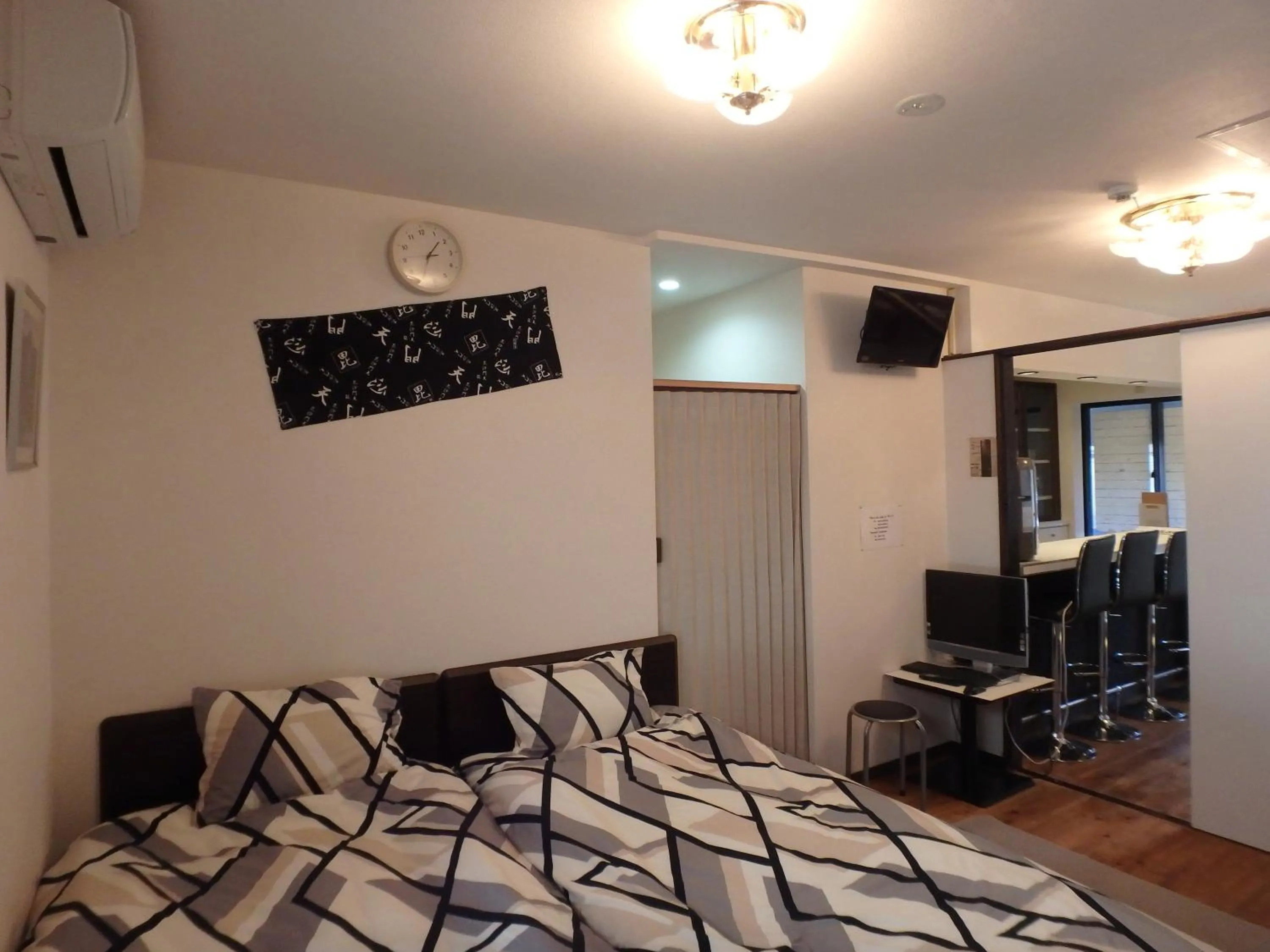 Bed in Kyo No Yado Nishioji inn