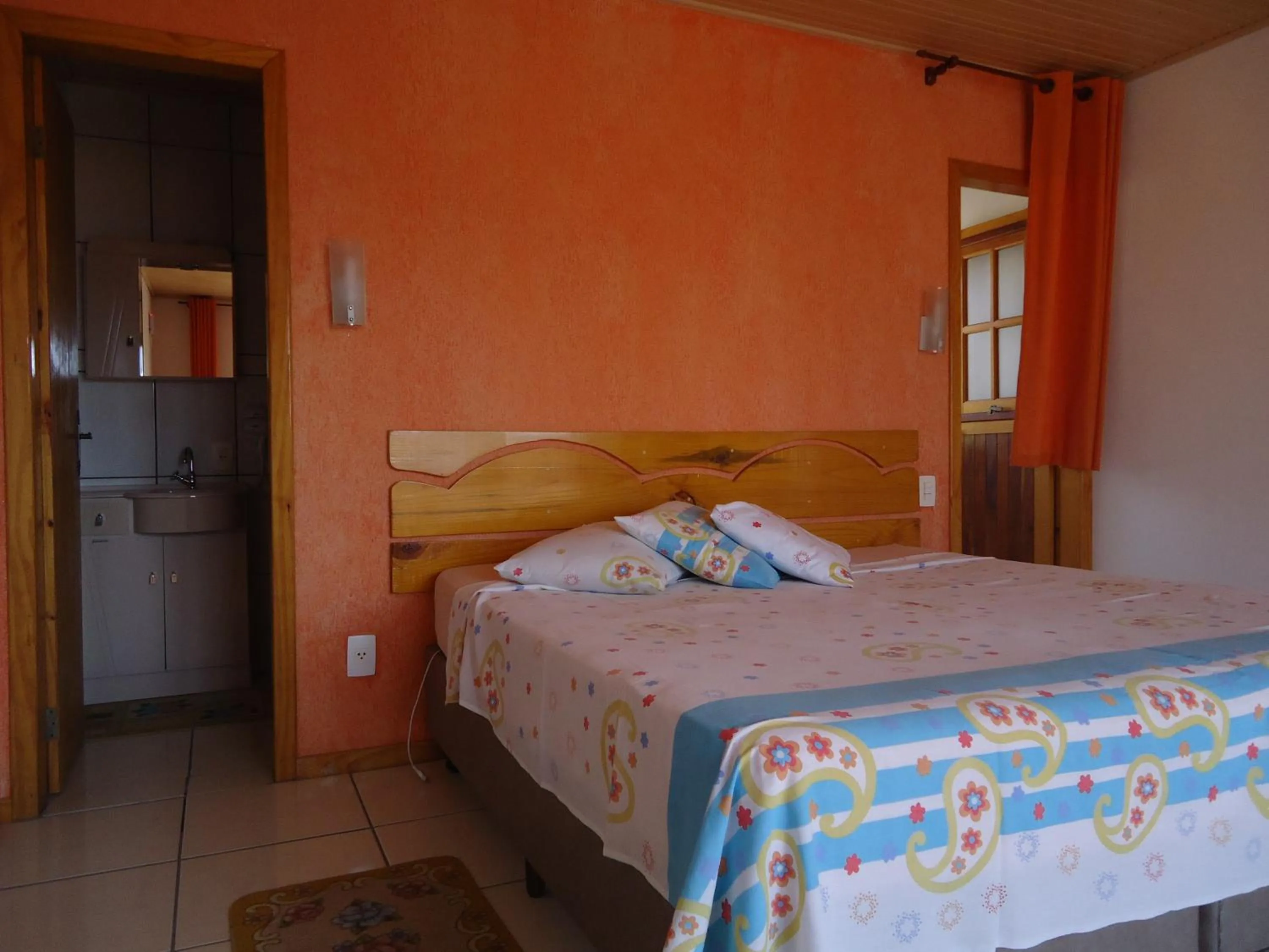 Bed in Pousada do Coqueiro