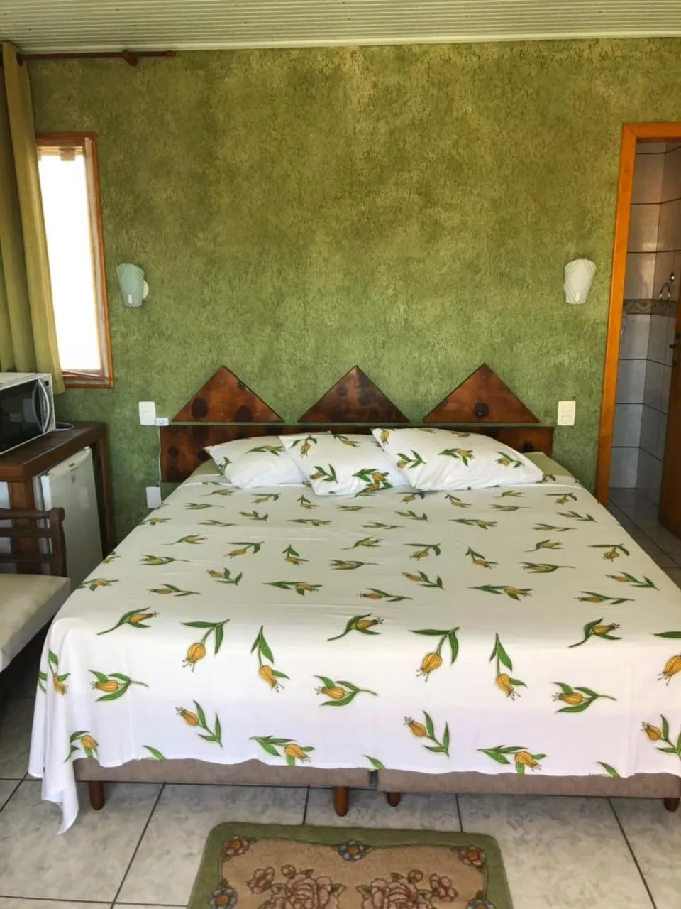 Bed in Pousada do Coqueiro