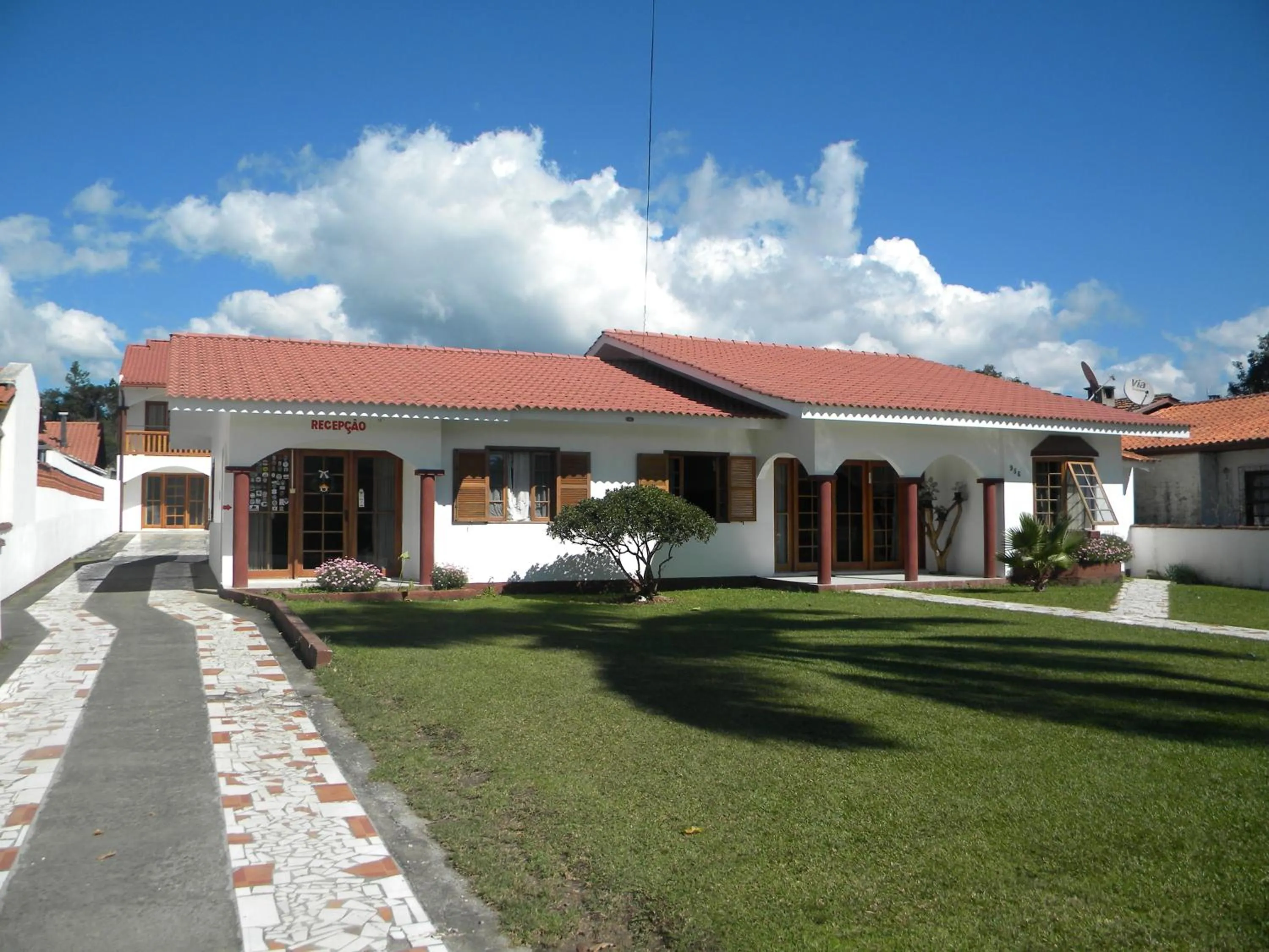 Lobby or reception in Pousada do Coqueiro