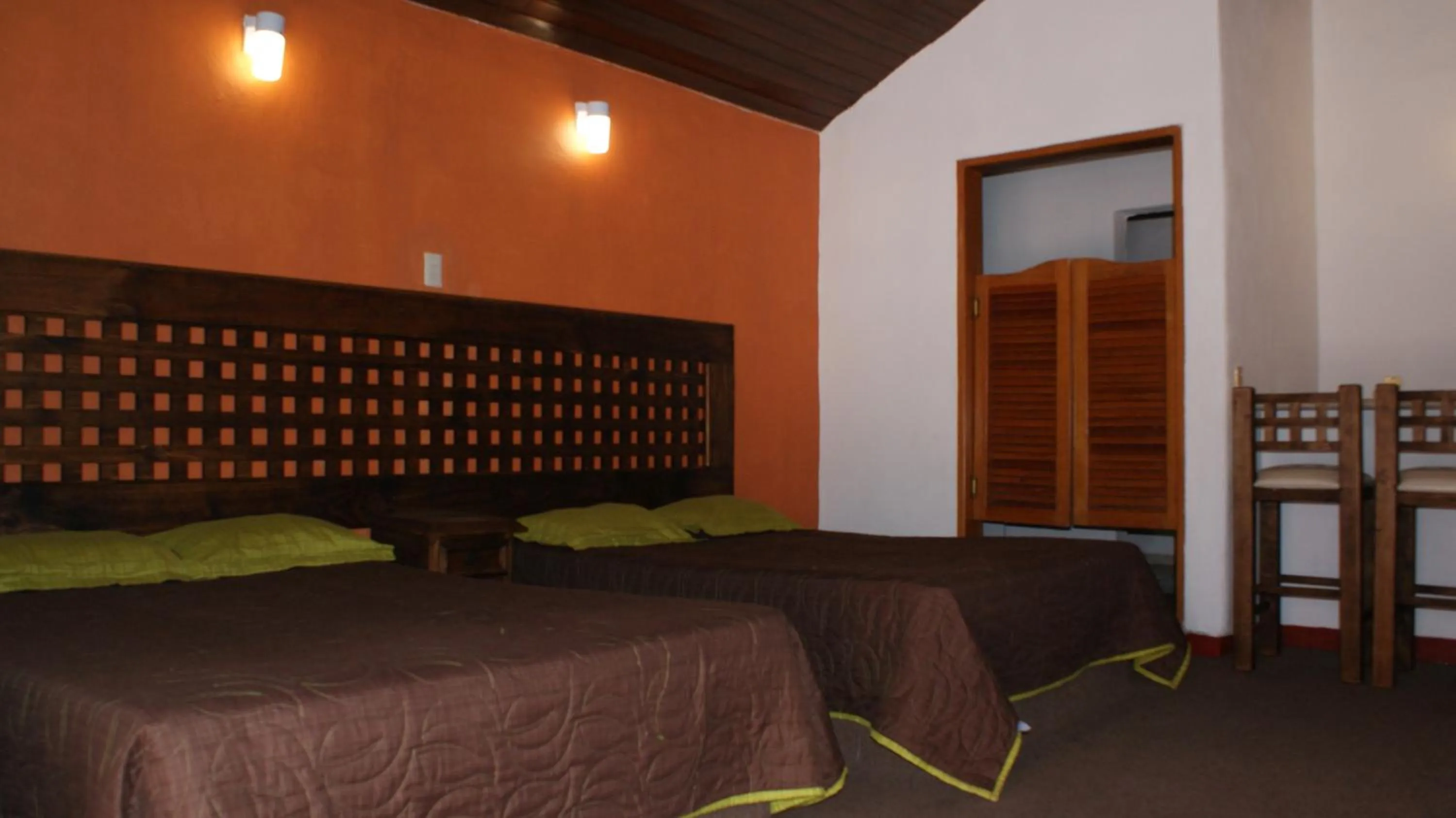 Bed in Hotel Chapala Country