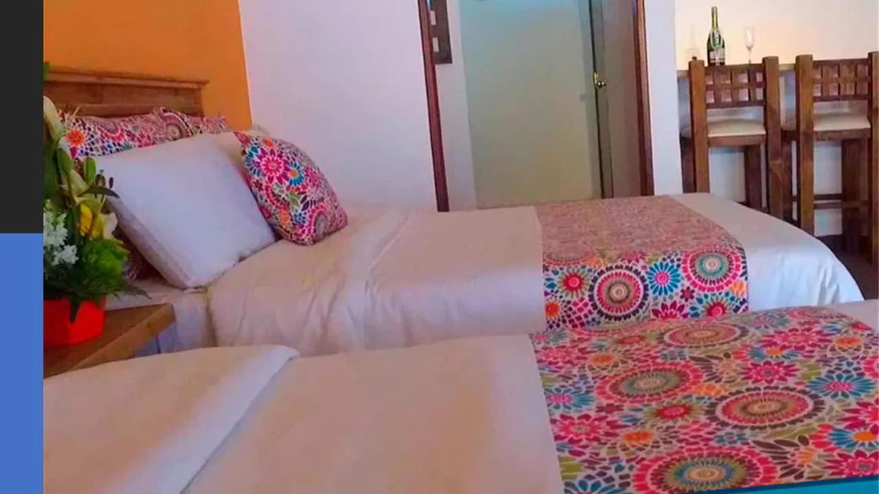 Bed in Hotel Chapala Country
