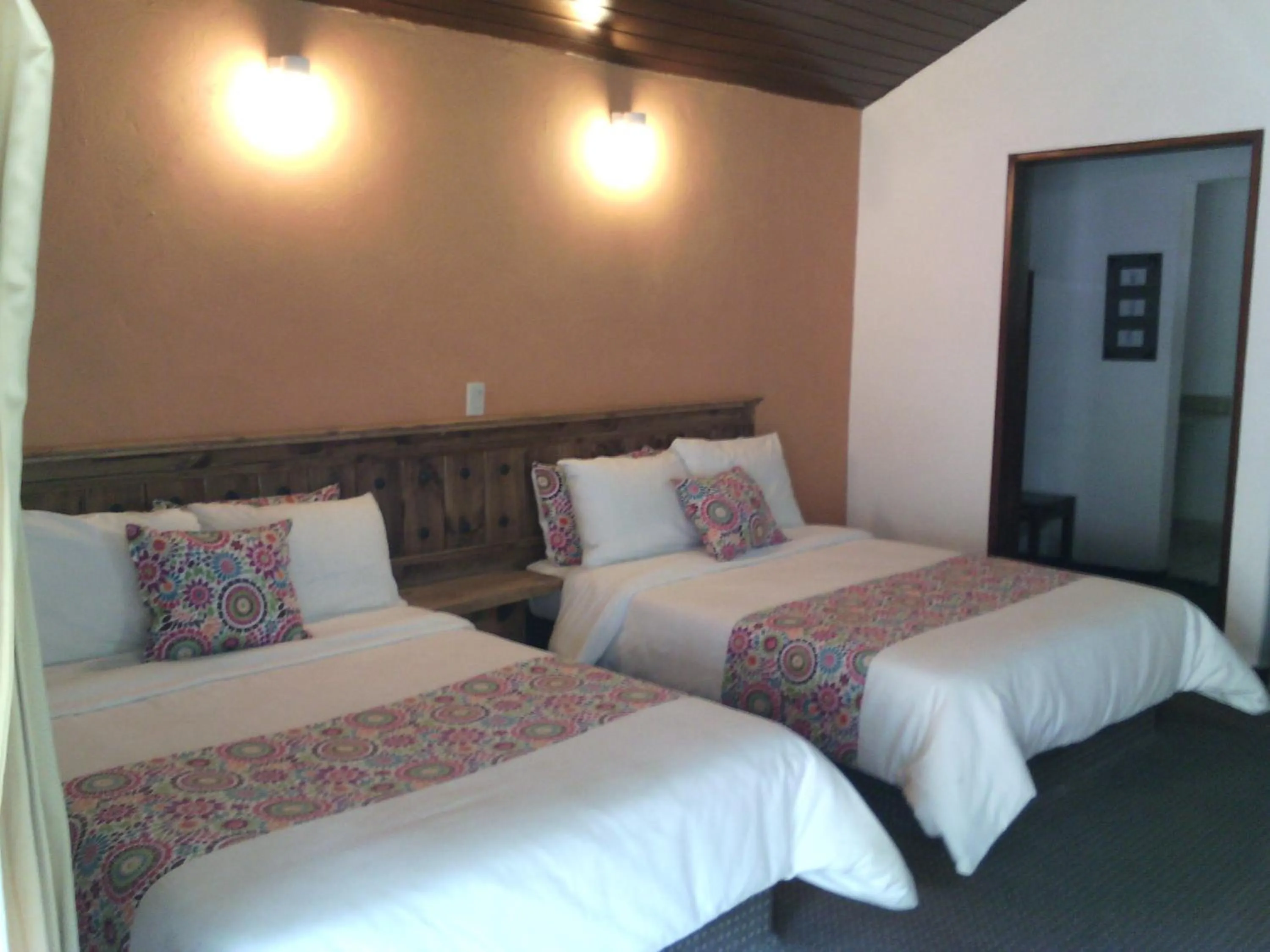 Bed in Hotel Chapala Country