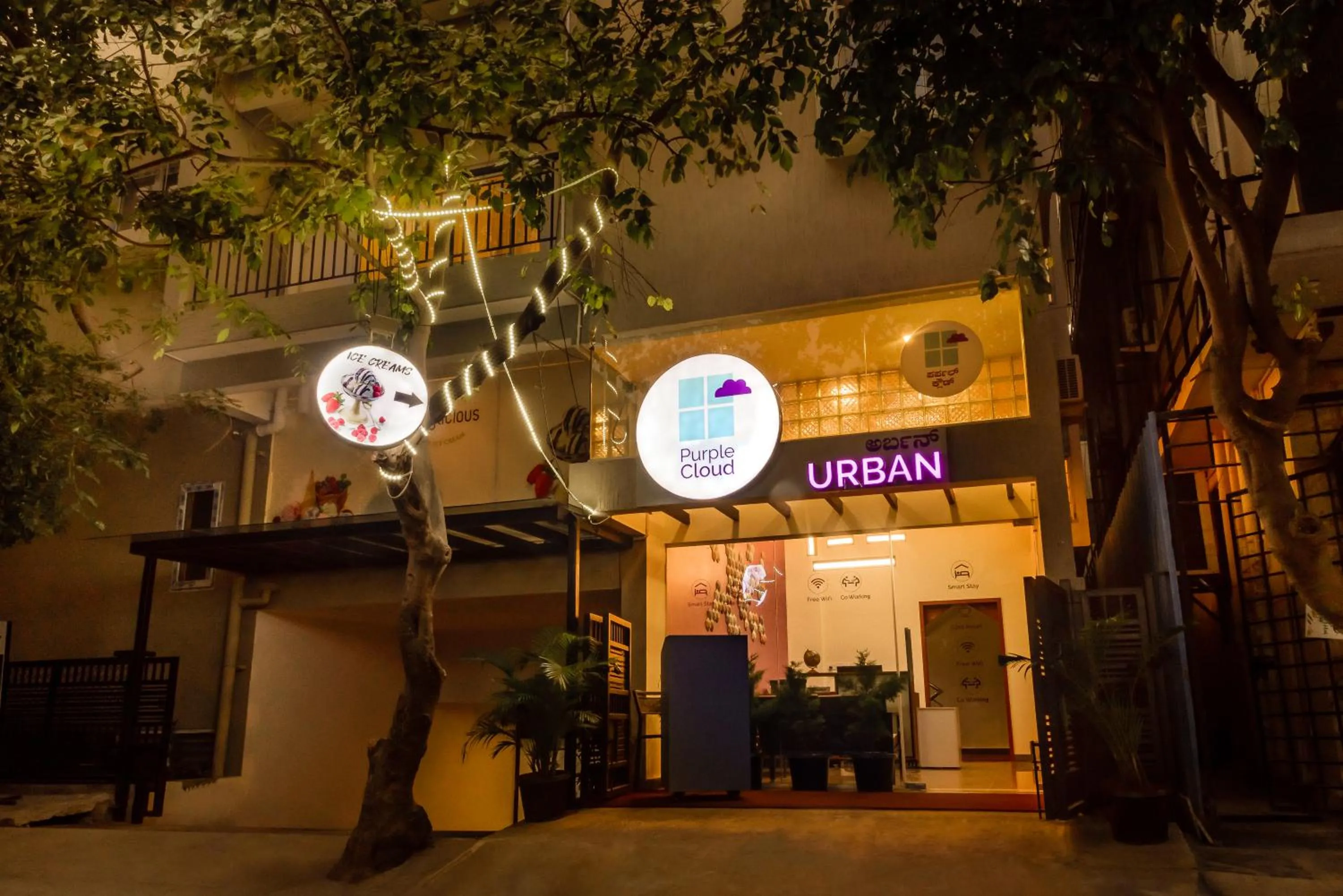 Property building in Purple Cloud Urban