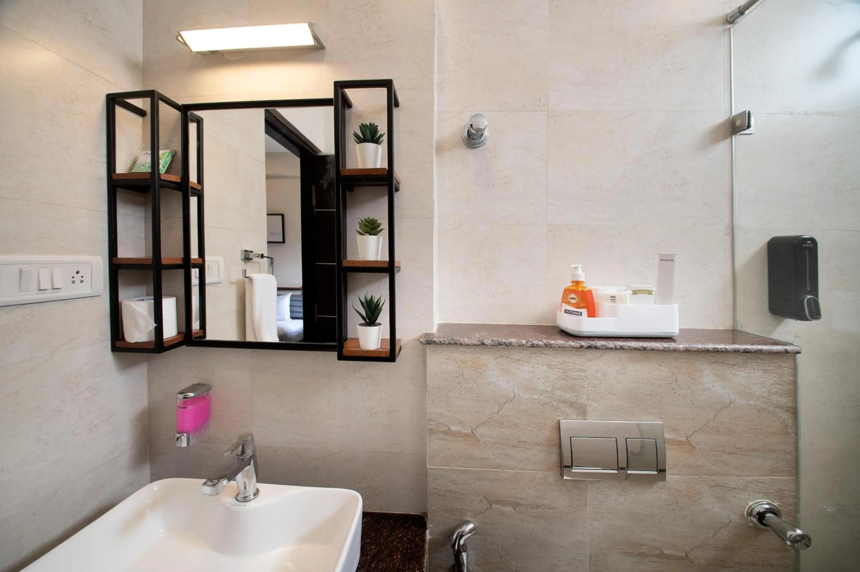 Bathroom in Purple Cloud Urban