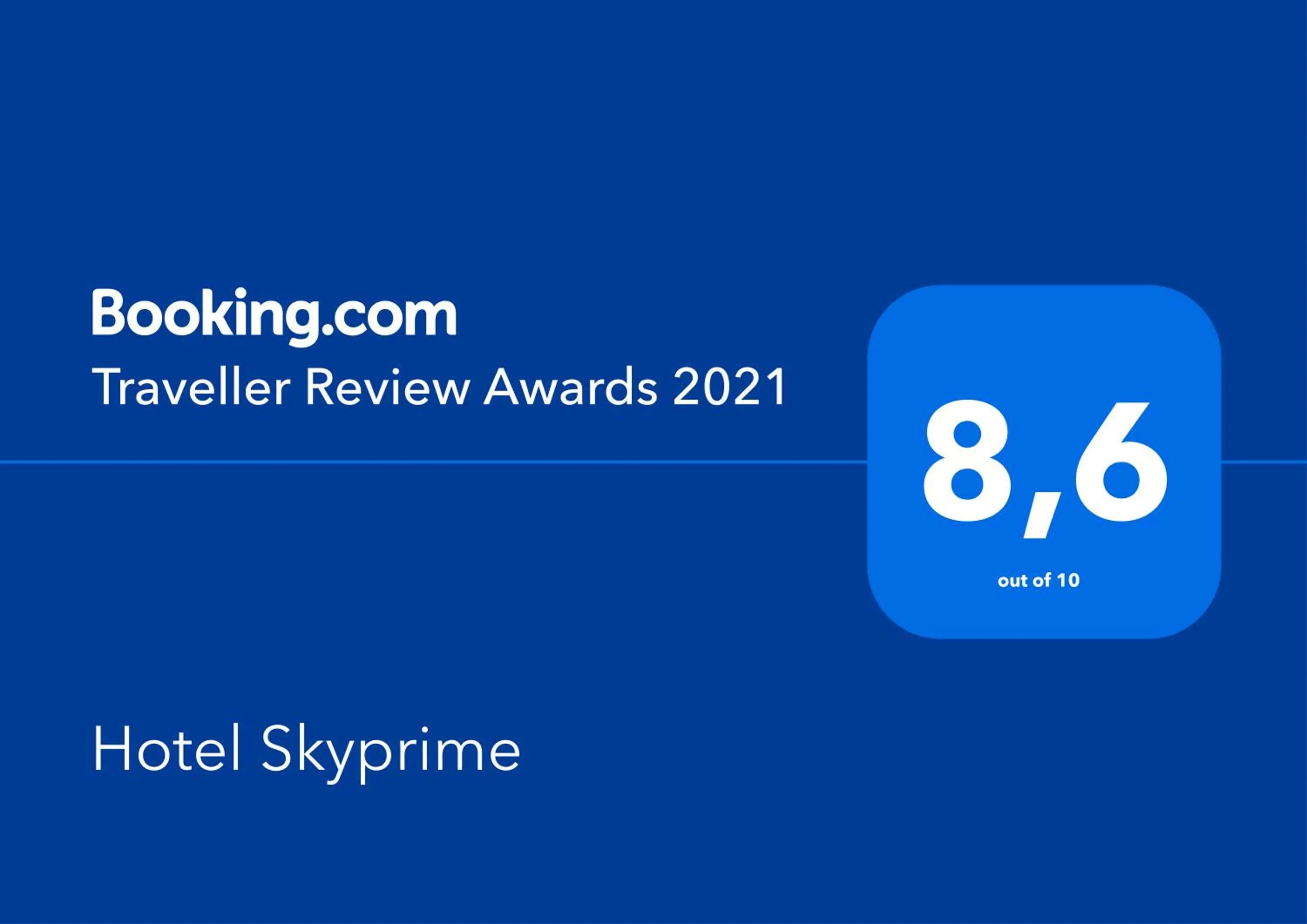 Logo/Certificate/Sign in Villa Skyprime