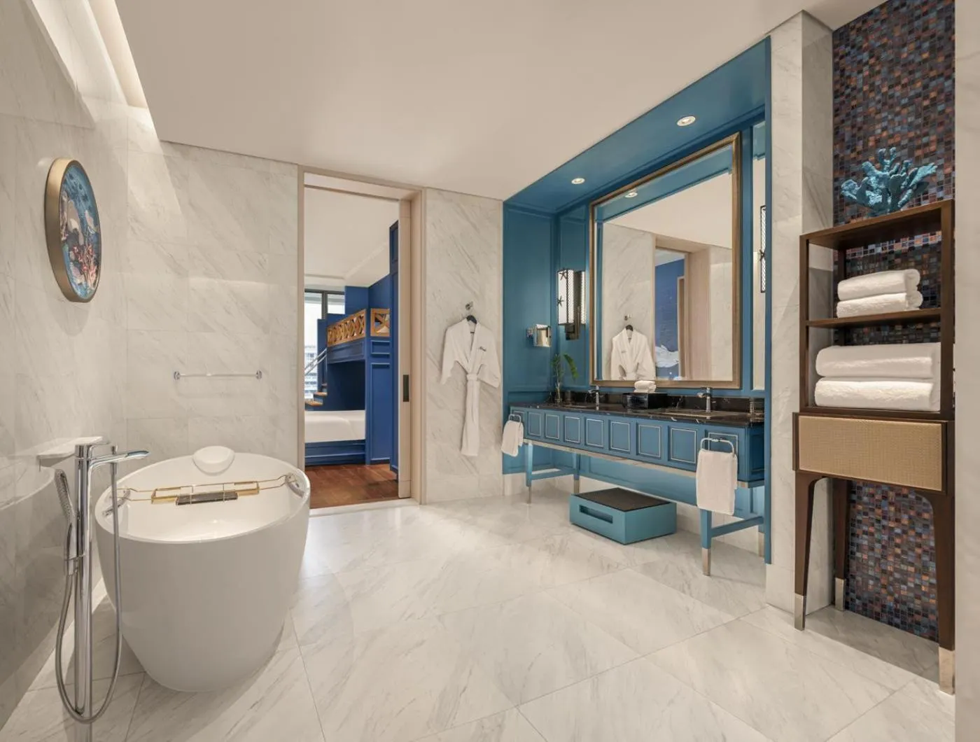 Bathroom in Sindhorn Kempinski Hotel Bangkok