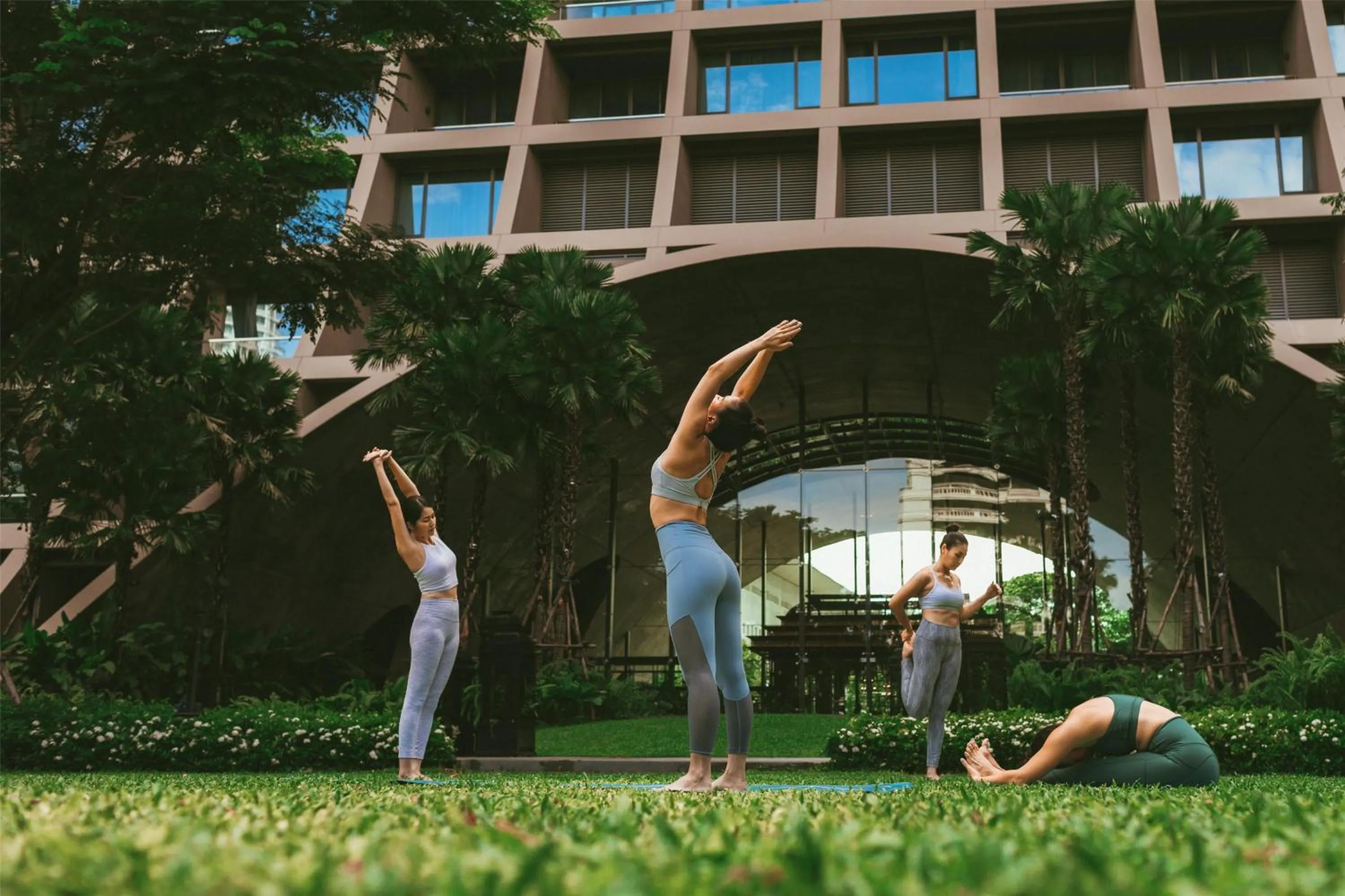 Fitness centre/facilities in Sindhorn Kempinski Hotel Bangkok