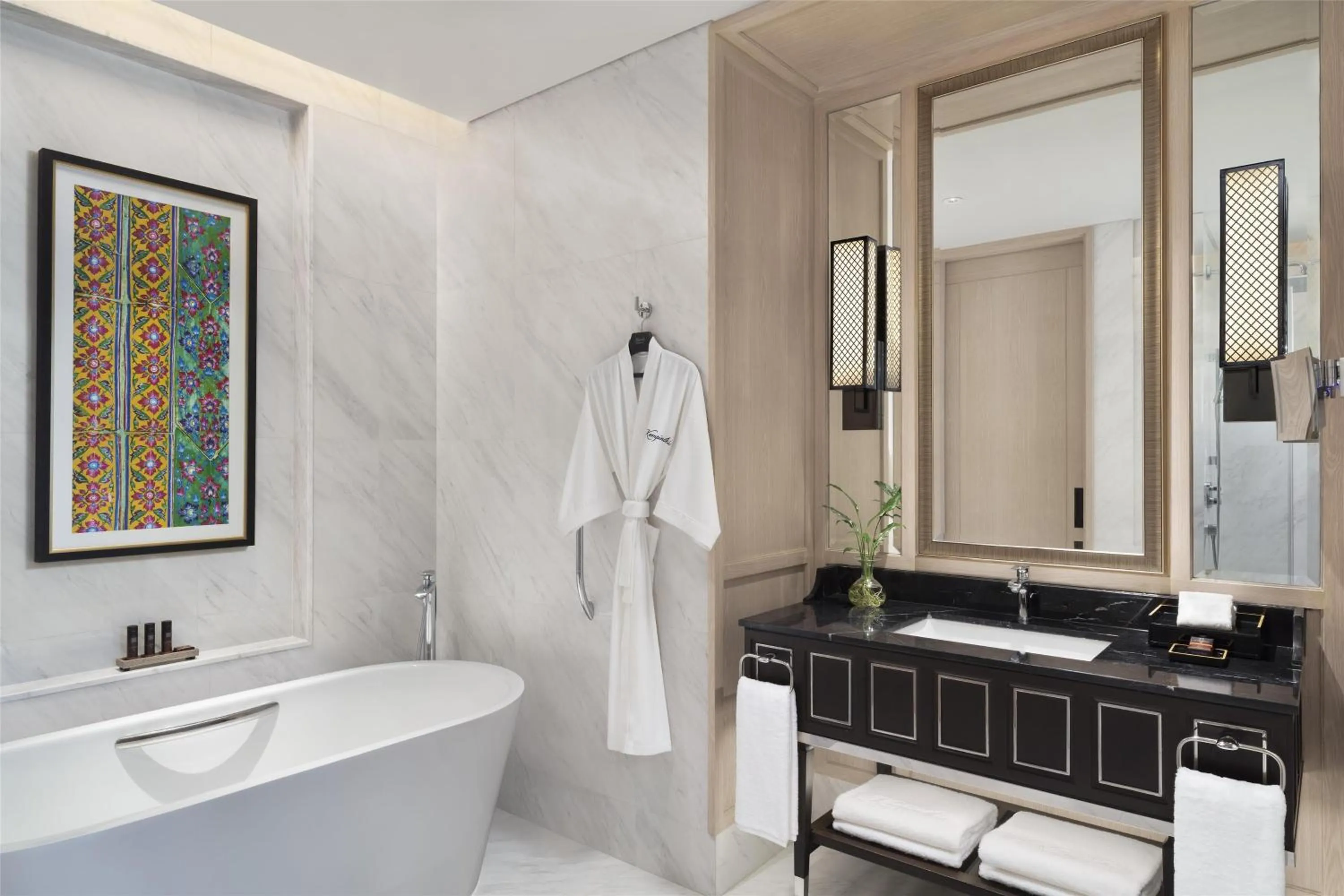 Bathroom in Sindhorn Kempinski Hotel Bangkok