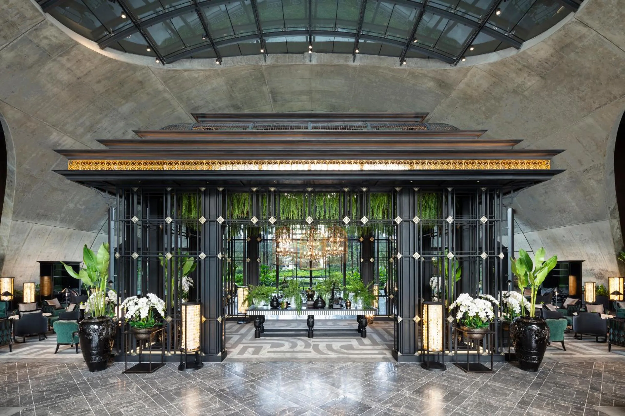 Lobby or reception in Sindhorn Kempinski Hotel Bangkok