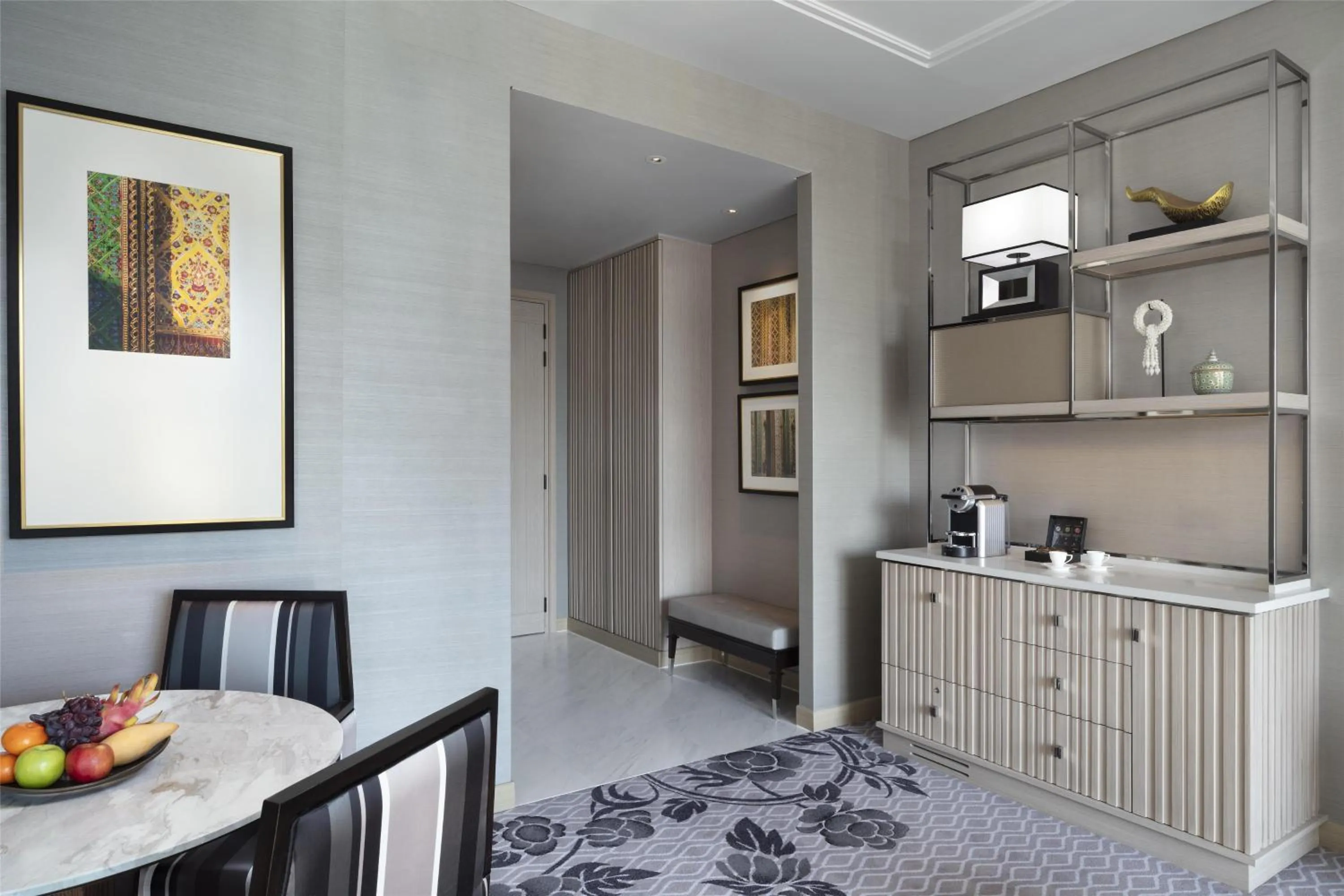 Bedroom in Sindhorn Kempinski Hotel Bangkok