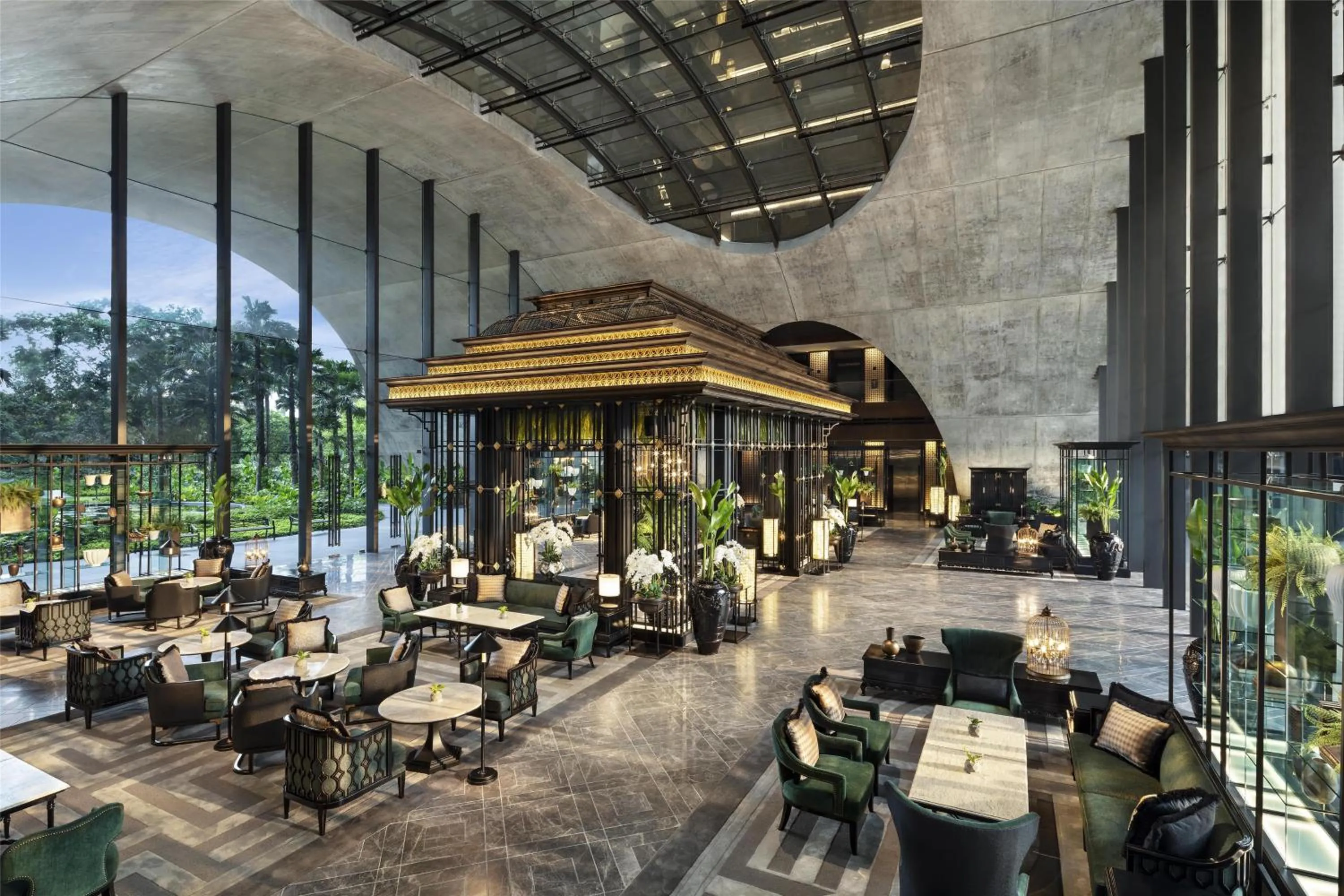 Lobby or reception in Sindhorn Kempinski Hotel Bangkok