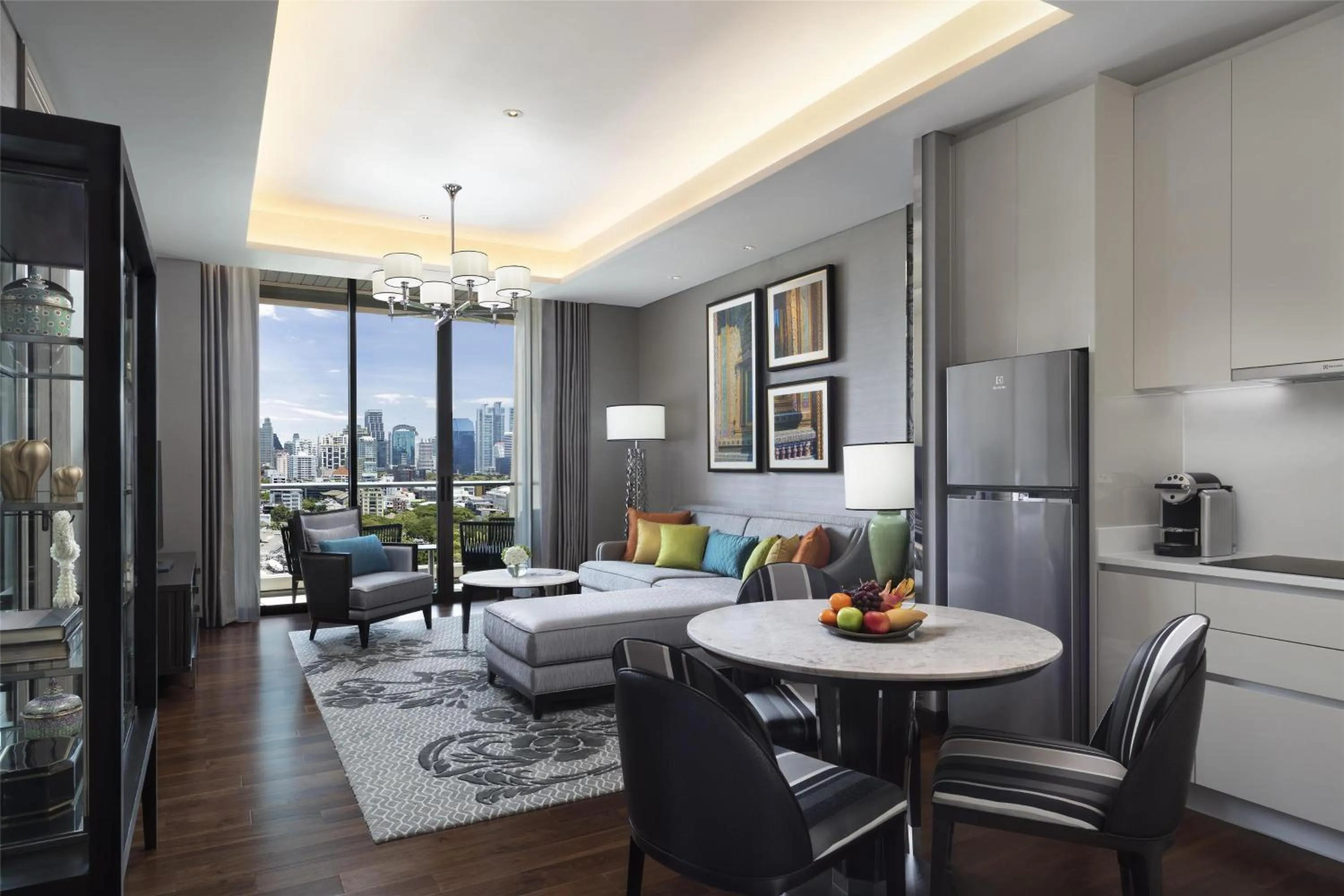 Bedroom in Sindhorn Kempinski Hotel Bangkok