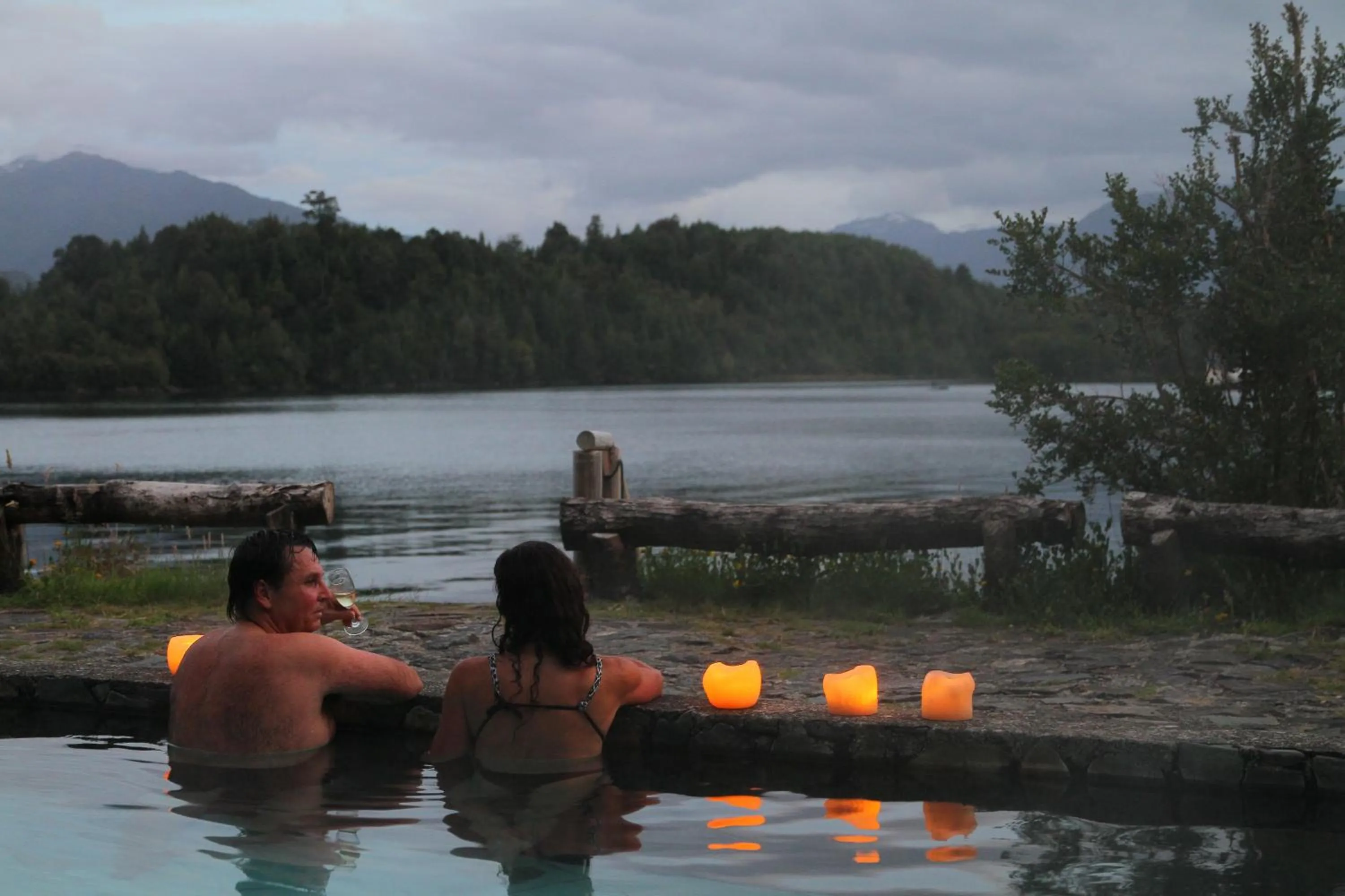People in Puyuhuapi Lodge & Spa