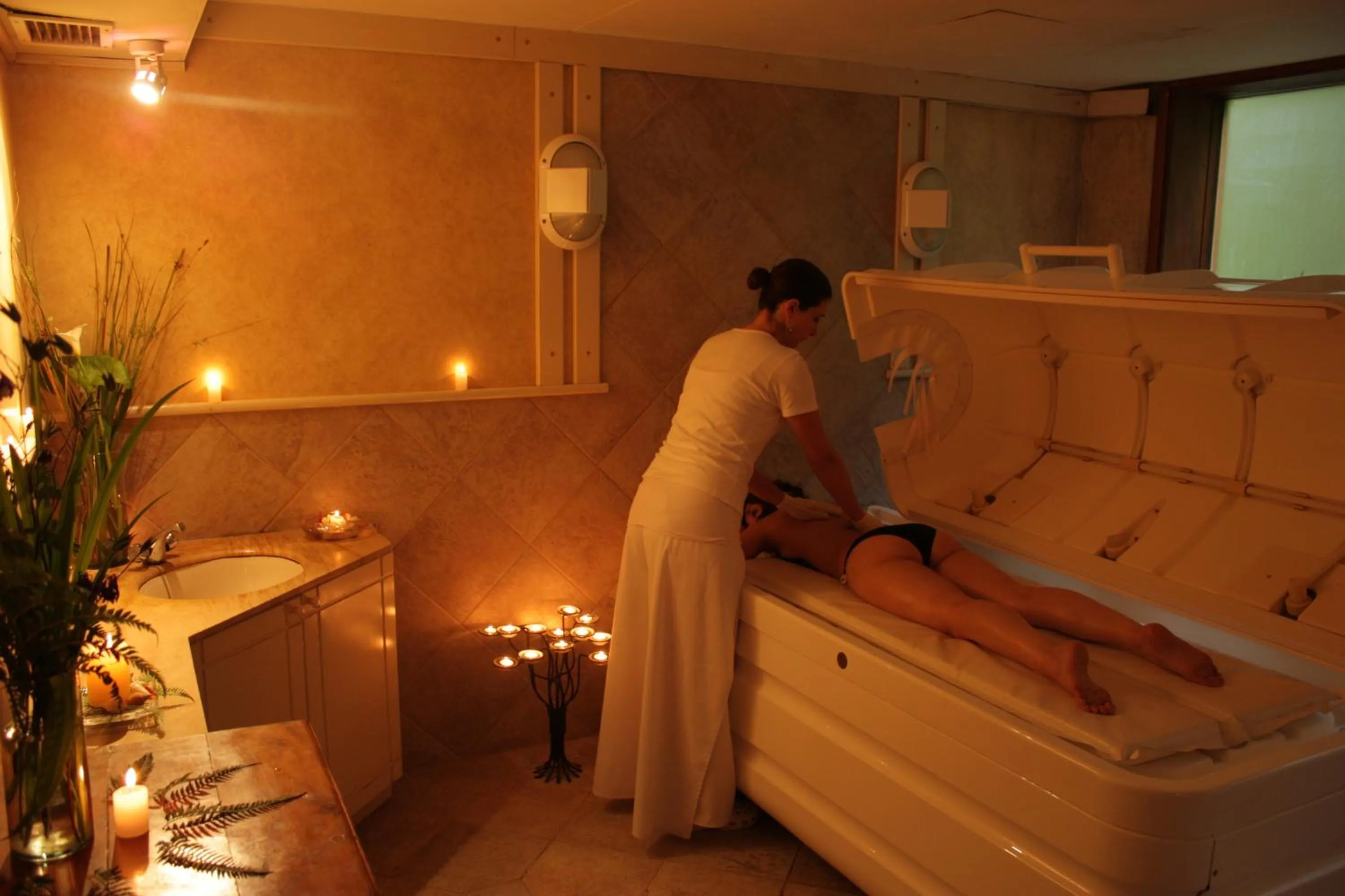 Spa and wellness centre/facilities in Puyuhuapi Lodge & Spa