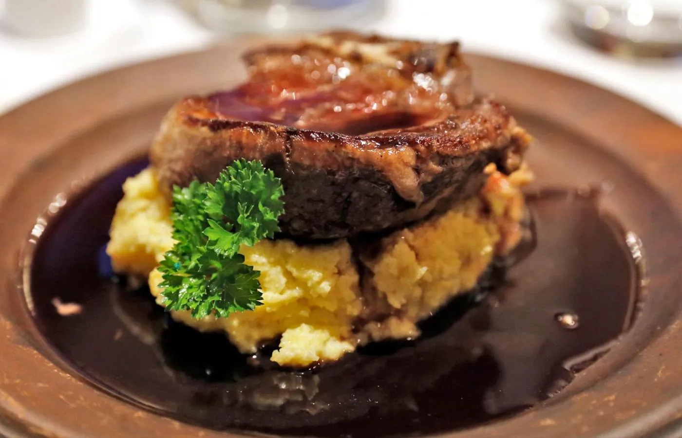 Food close-up in Puyuhuapi Lodge & Spa