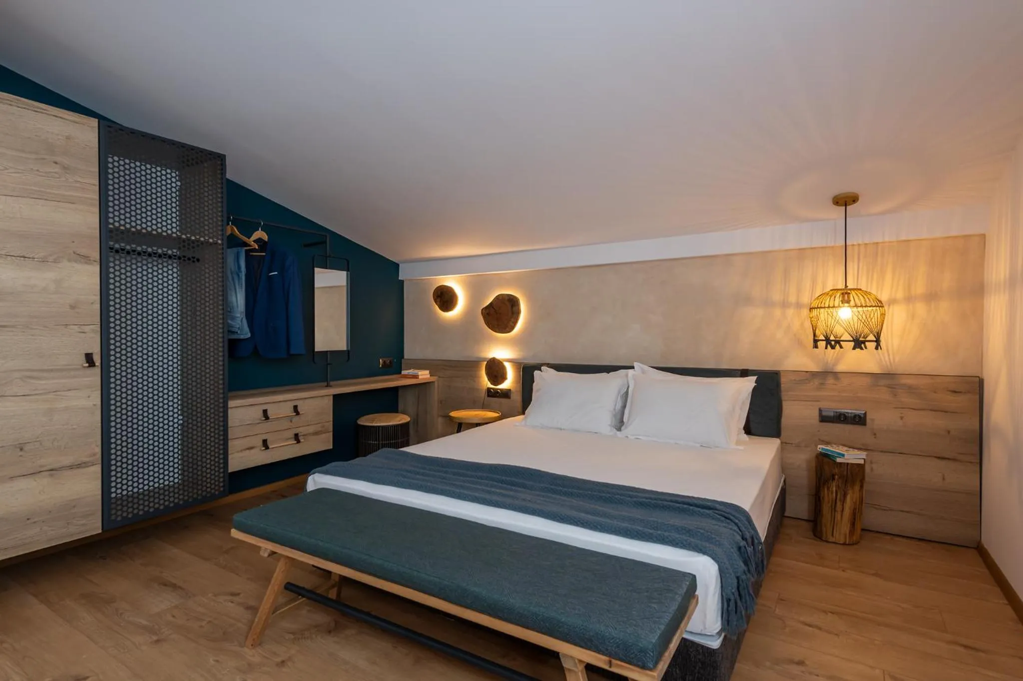 Bed in Utopia Forest