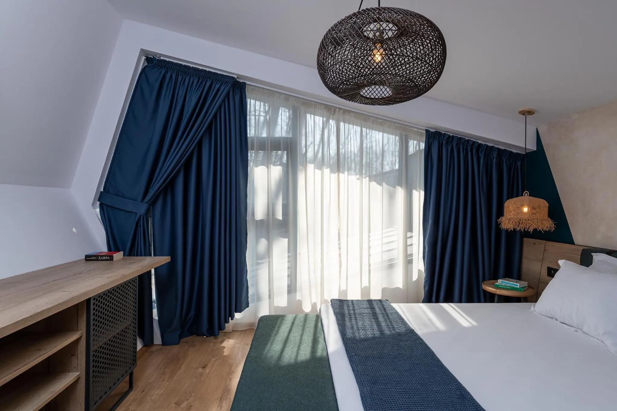 Bed in Utopia Forest