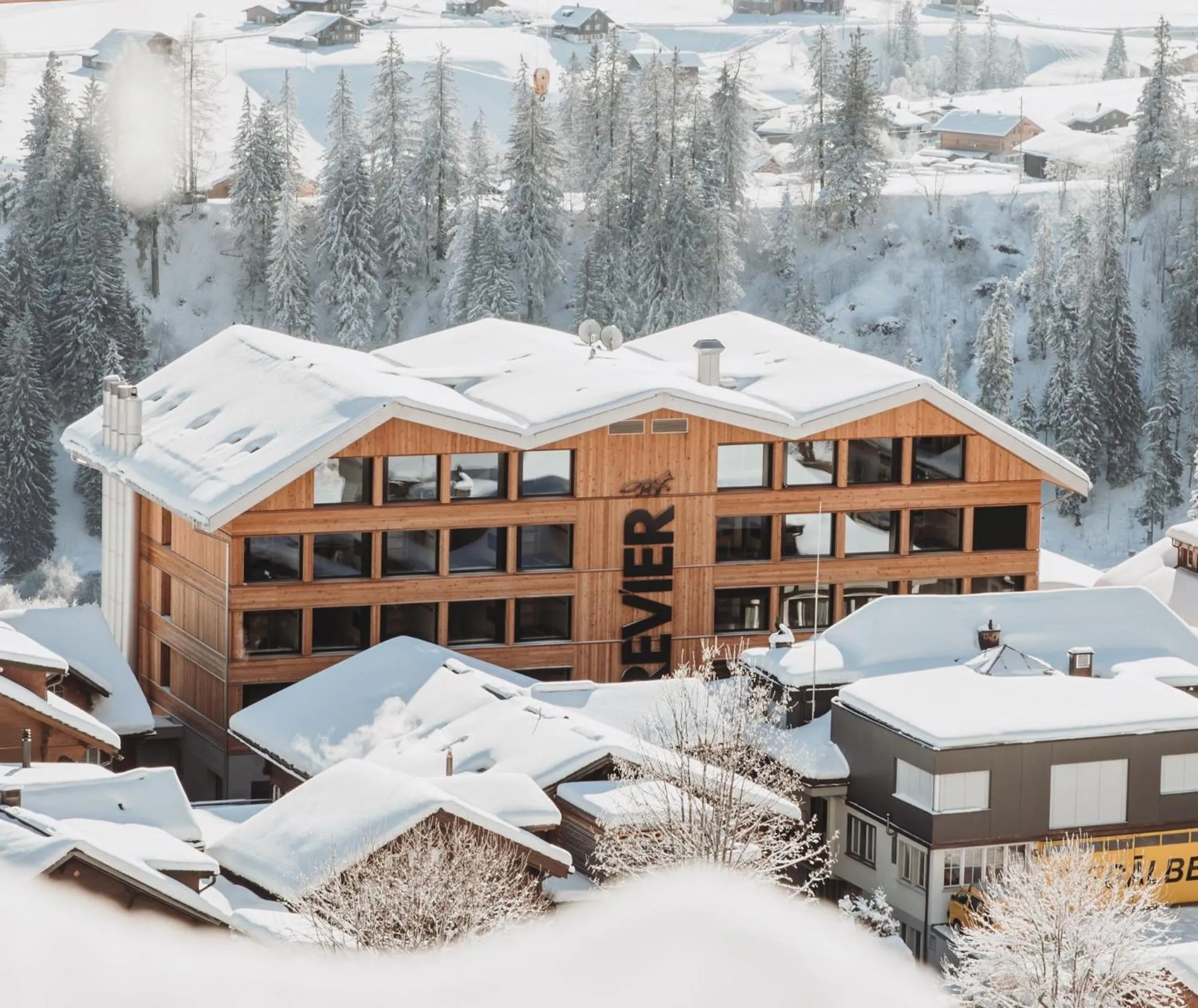 Property building in Revier Mountain Lodge Adelboden