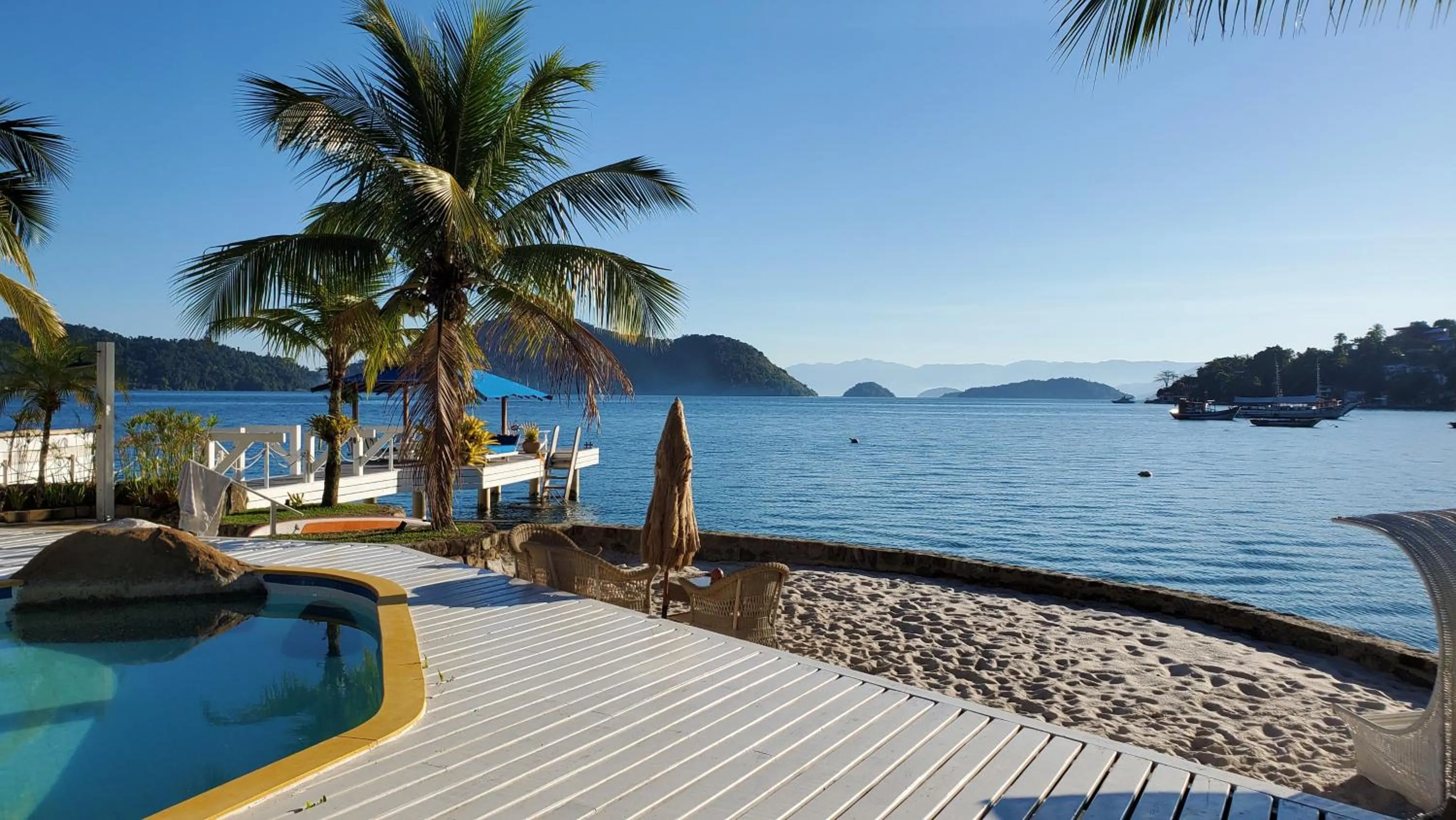 Beach in Pousada Mestre Augusto