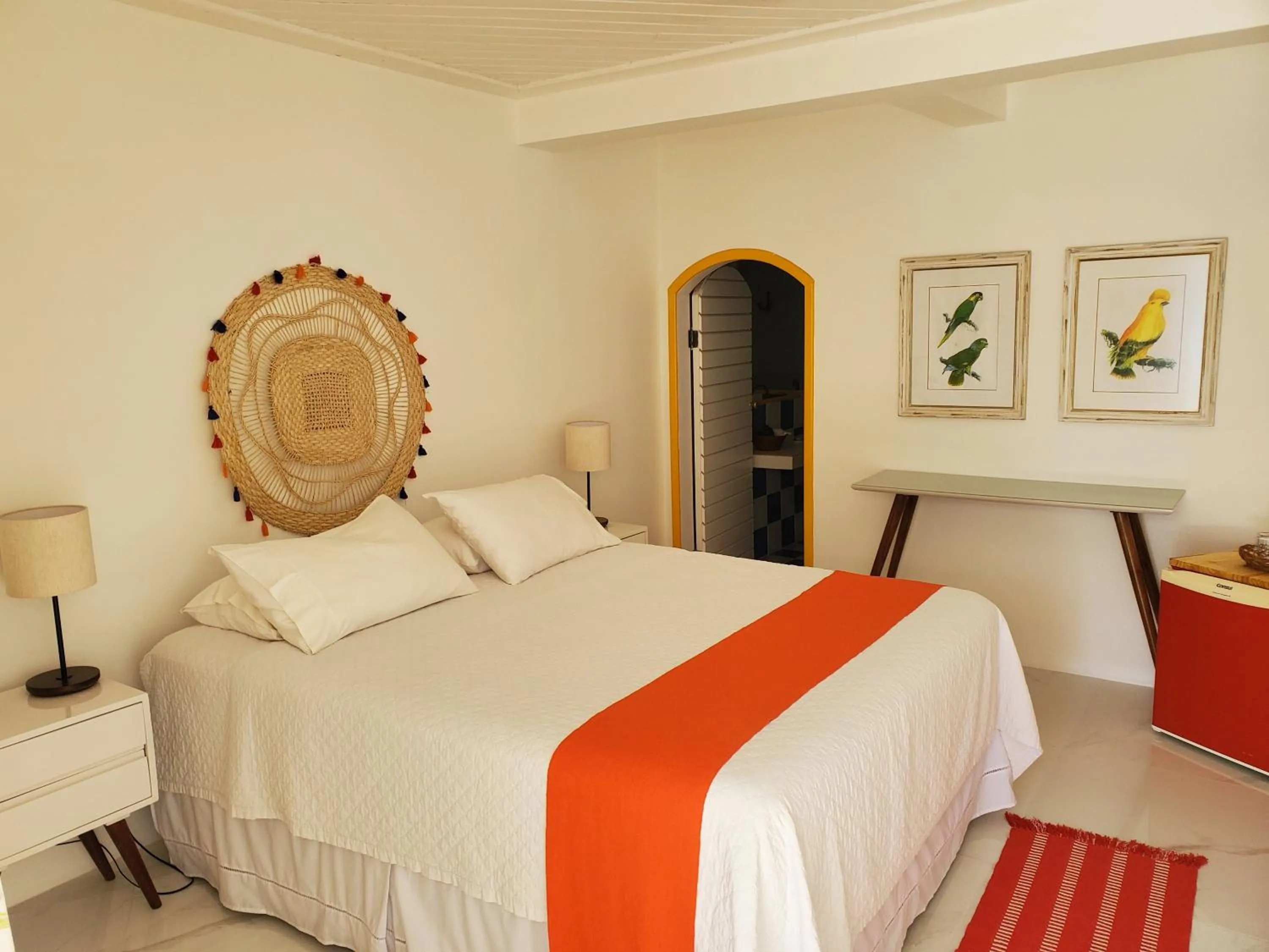 Bed in Pousada Mestre Augusto