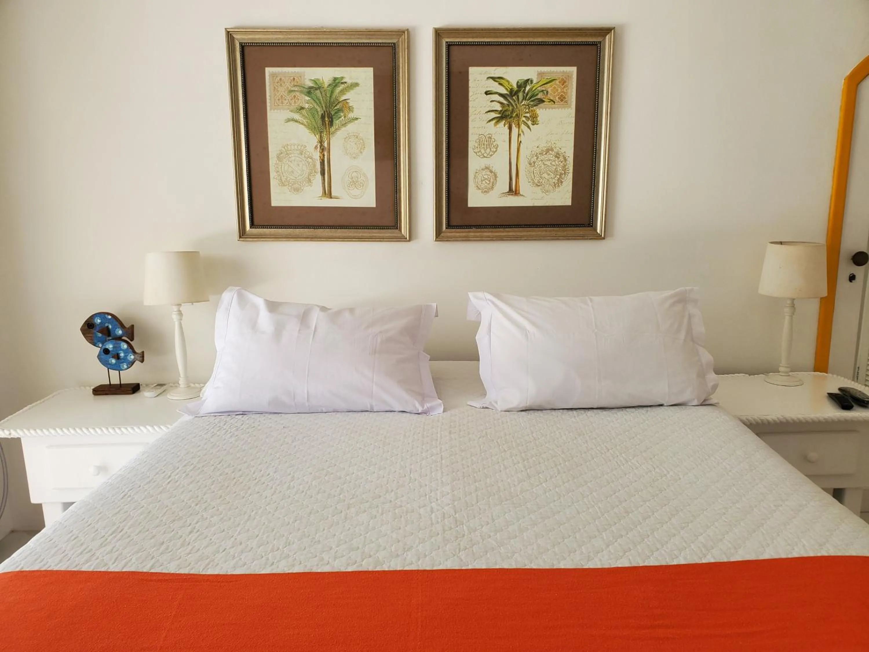 Bed in Pousada Mestre Augusto