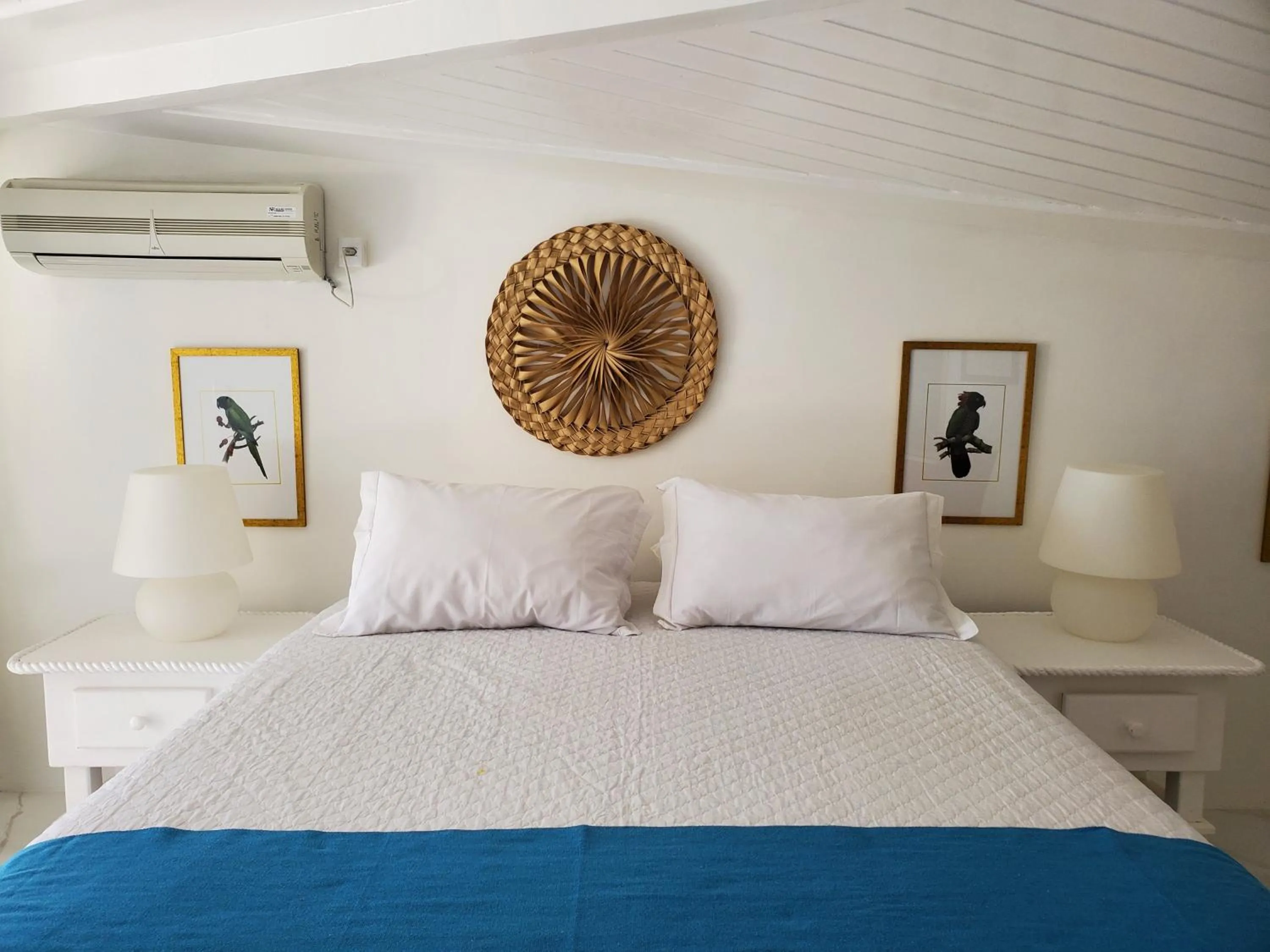 Bed in Pousada Mestre Augusto