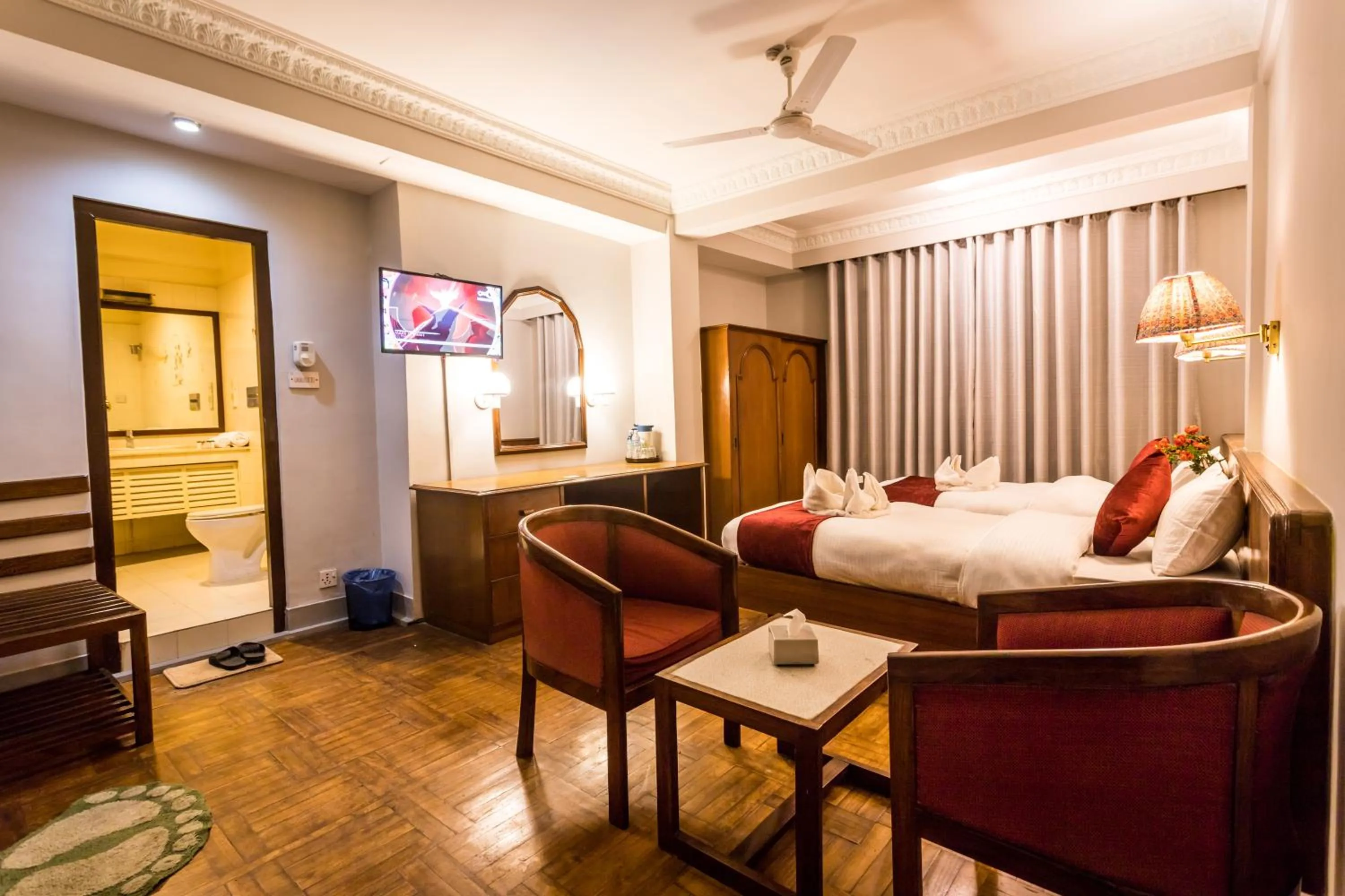 Seating area in Mystic Homes Hotel